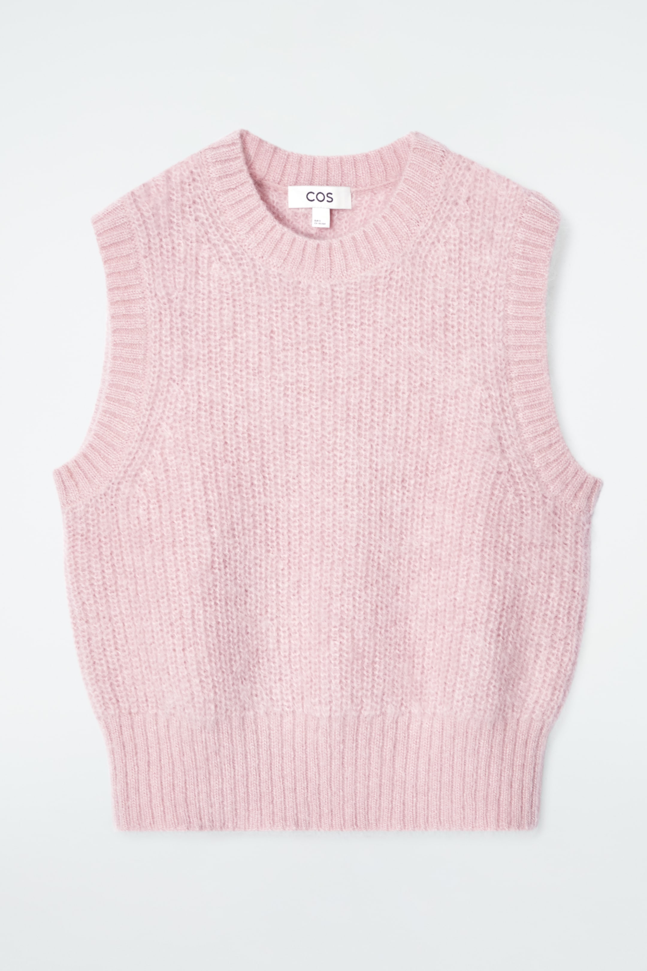 Visualizza immagine più grande: GILET LAVORATO A MAGLIA IN MOHAIR - ROSA CHIARO - DONNA | H&M IT 5