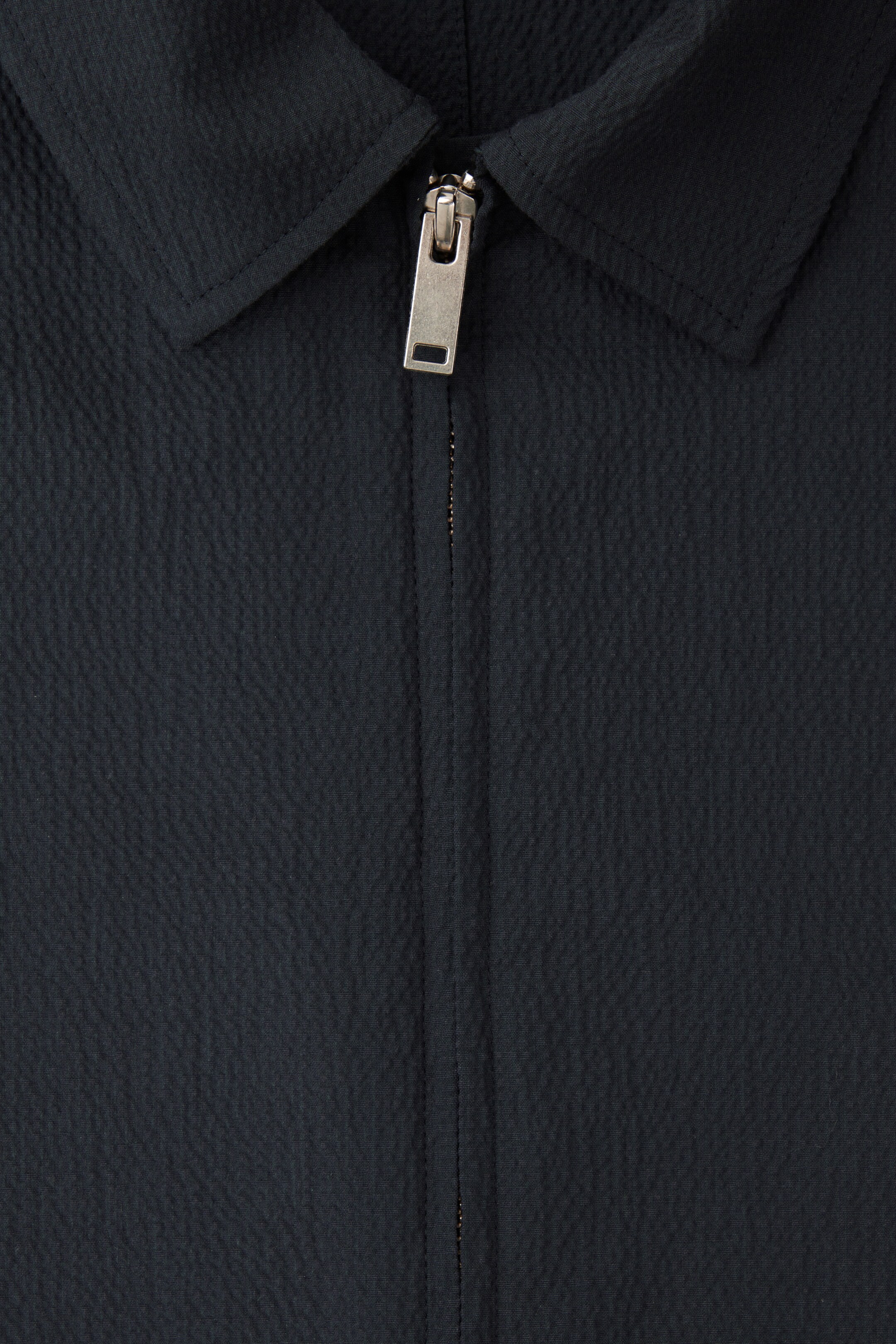 Grösseres Bild ansehen: BLOUSONJACKE AUS SEERSUCKER - NAVYBLAU - HERREN | H&M CH 2