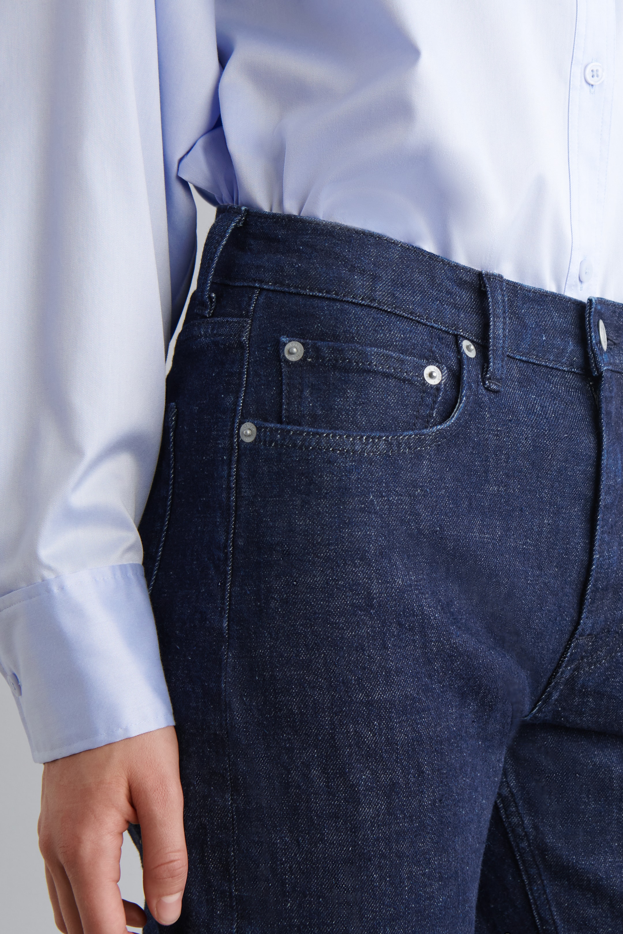 Agrandir l'image: JEAN SLIM FLUTE - BLEU FONCÉ - FEMME | H&M FR 2