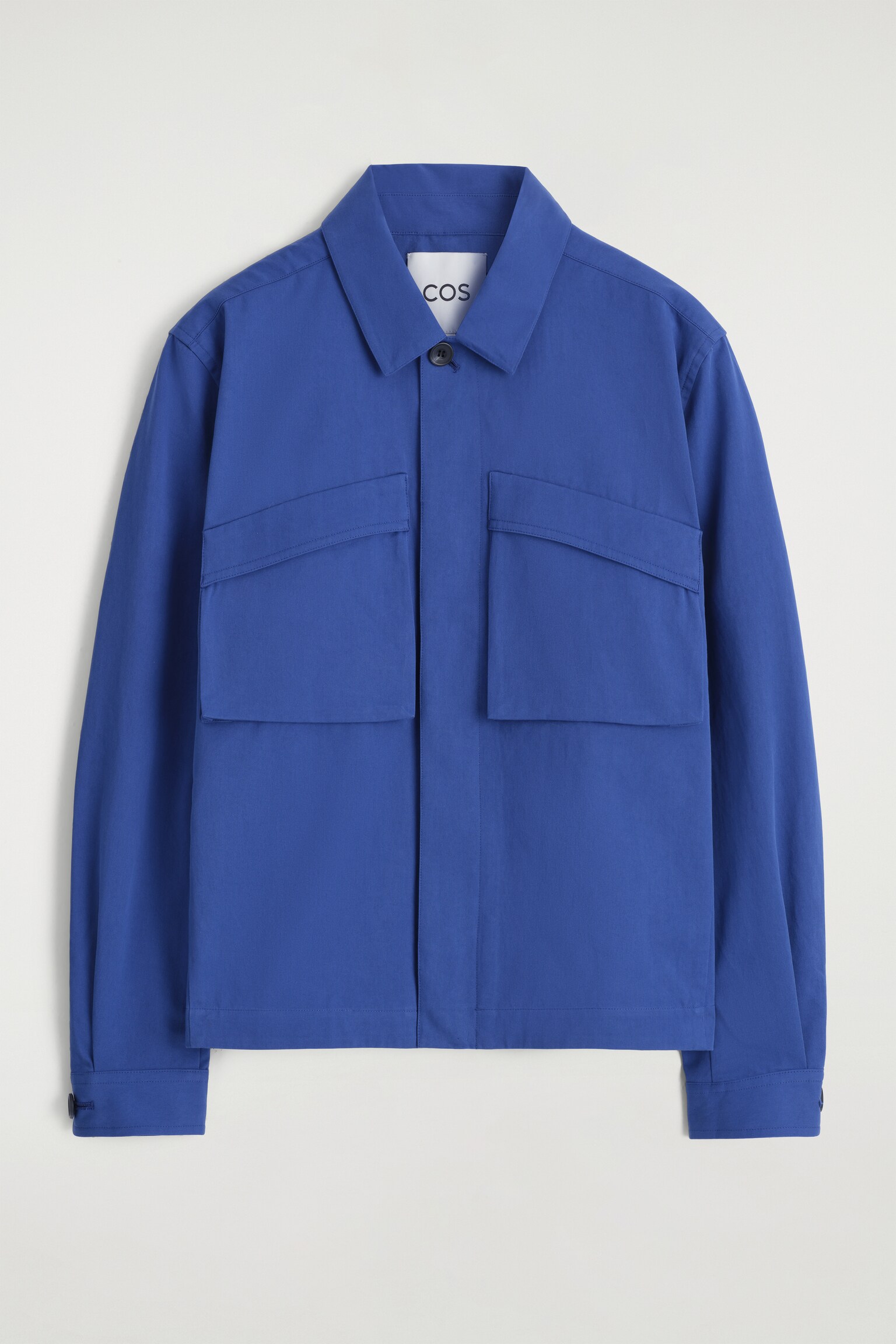 UTILITY-HEMDJACKE AUS BAUMWOLL-TWILL - Blau - 2