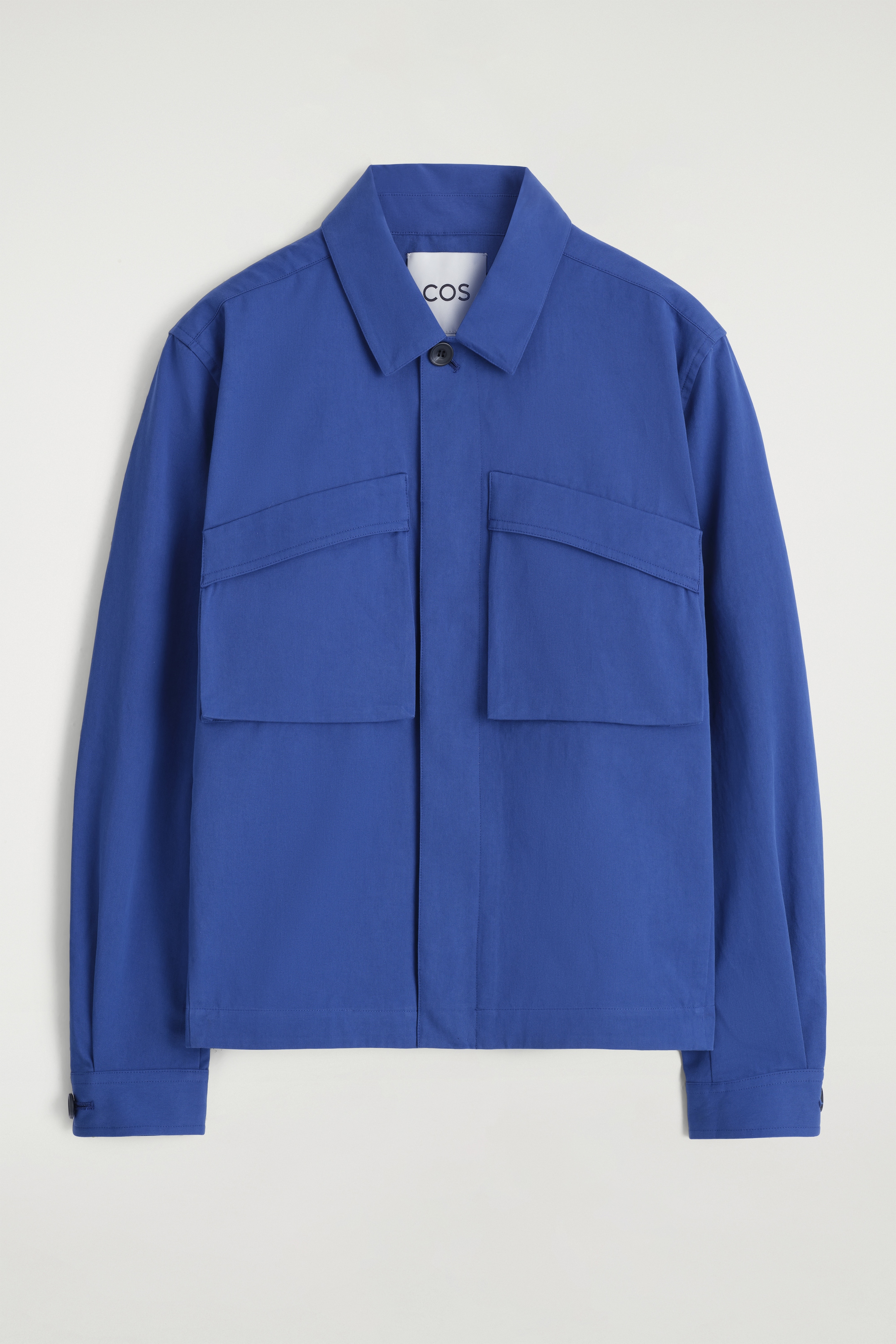 Grotere afbeelding bekijken: Utility overshirt van katoen-twill - BLAUW - HEREN | H&M BE 6