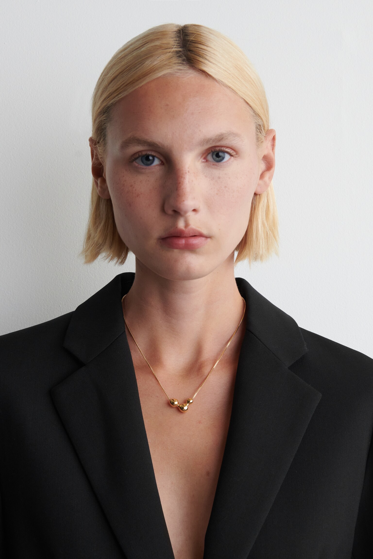 BUBBLE PENDANT NECKLACE - GOLD/SILVER