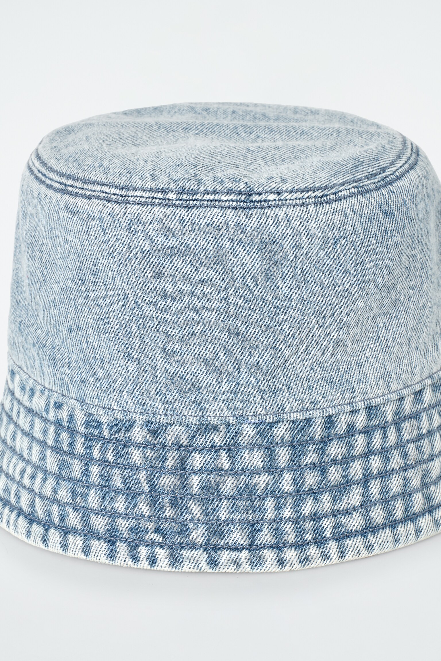 GORRO DE PESCADOR DE DENIM - AZUL CLARO - 3
