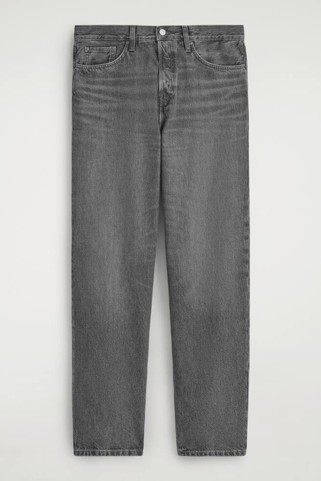 RIDER RELAXED-FIT STRAIGHT-LEG JEANS - WASHED BLACK/BEIGE/FADED BLUE - 1