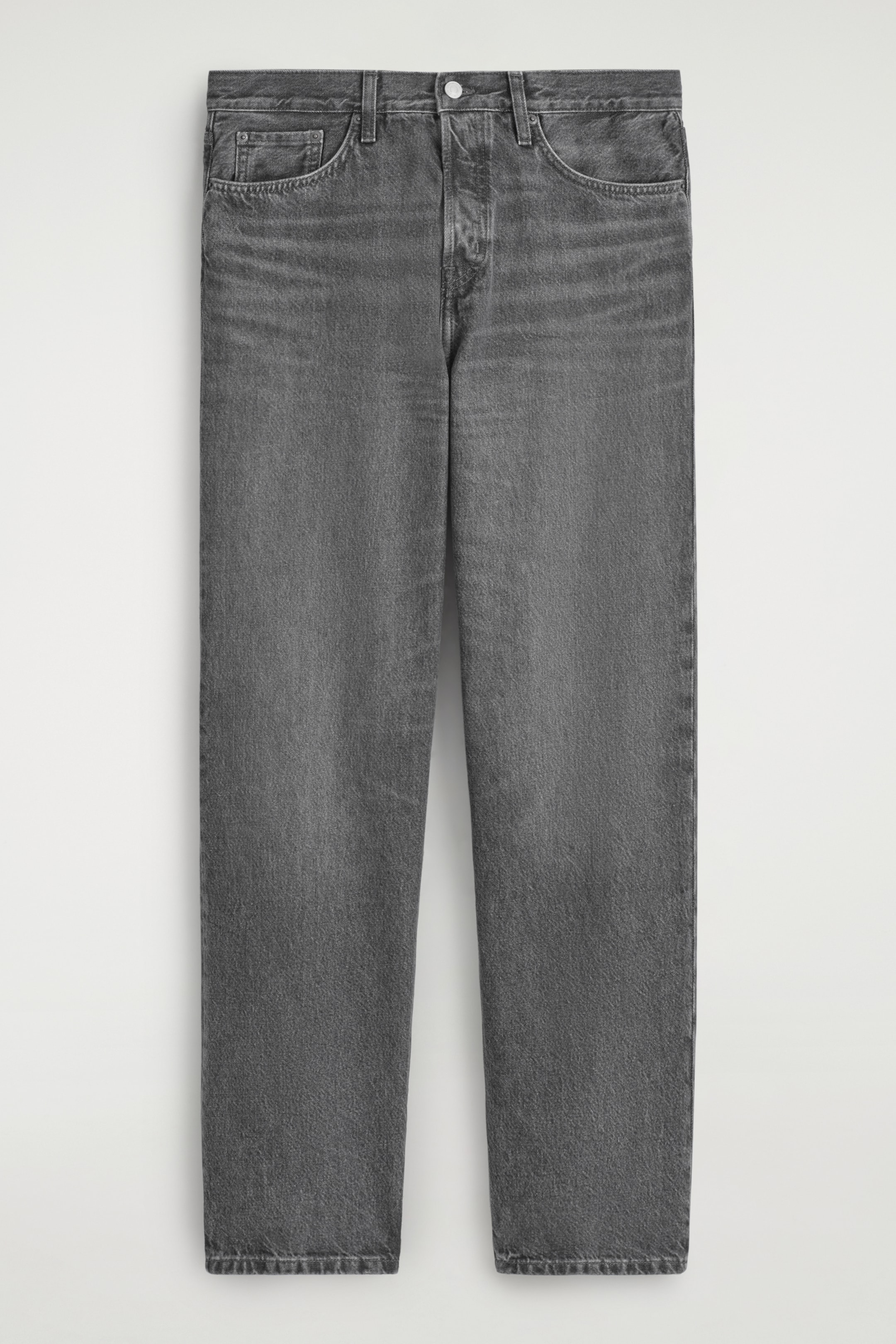 Zobacz większy obraz: JEANSY „RIDER” Z PROSTYMI NOGAWKAMI - SPRANA CZERŃ - ON | H&M PL 5