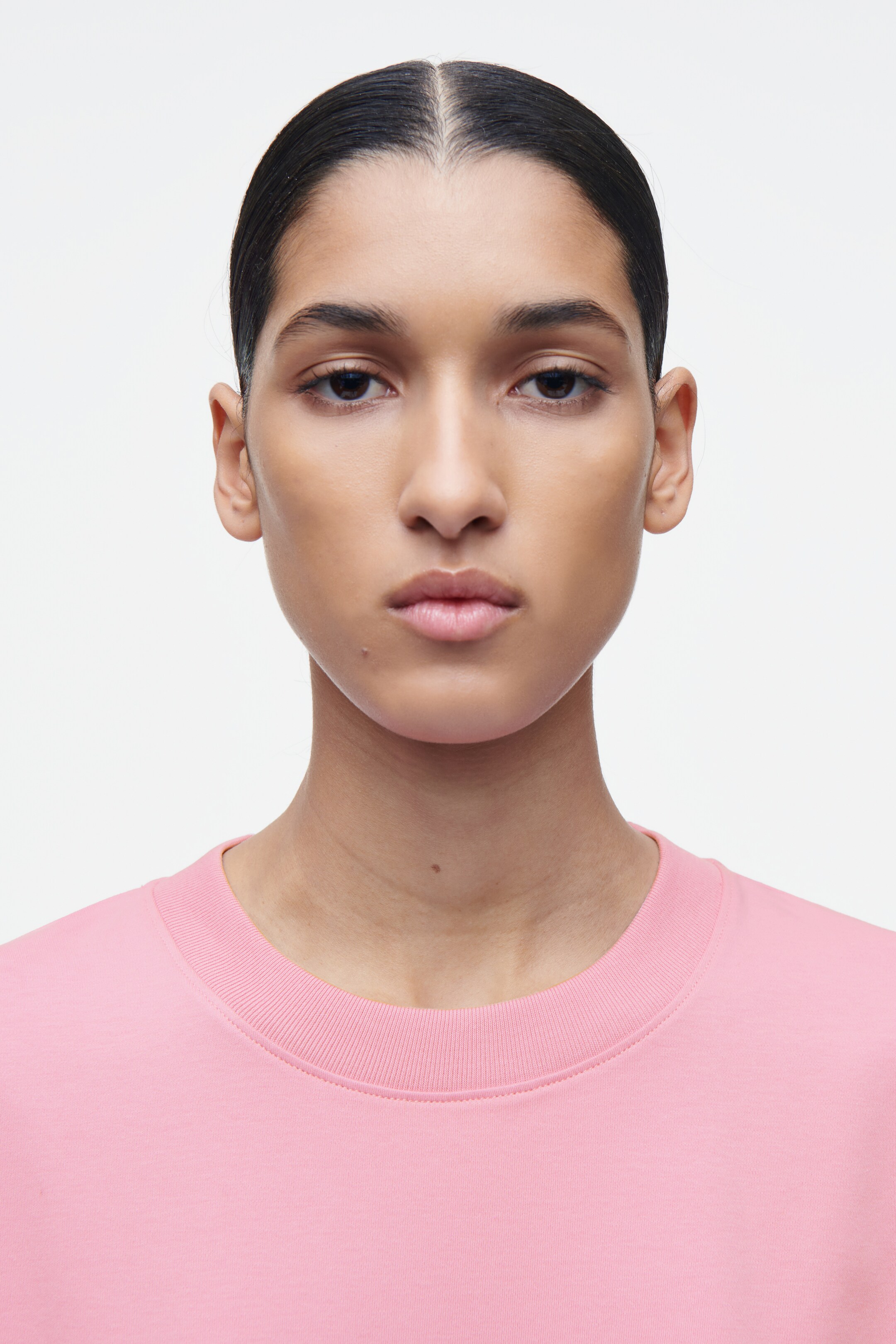 Visa större bild: OVERSIZE T-SHIRT I BOMULL - ROSA - DAM | H&M SE 5