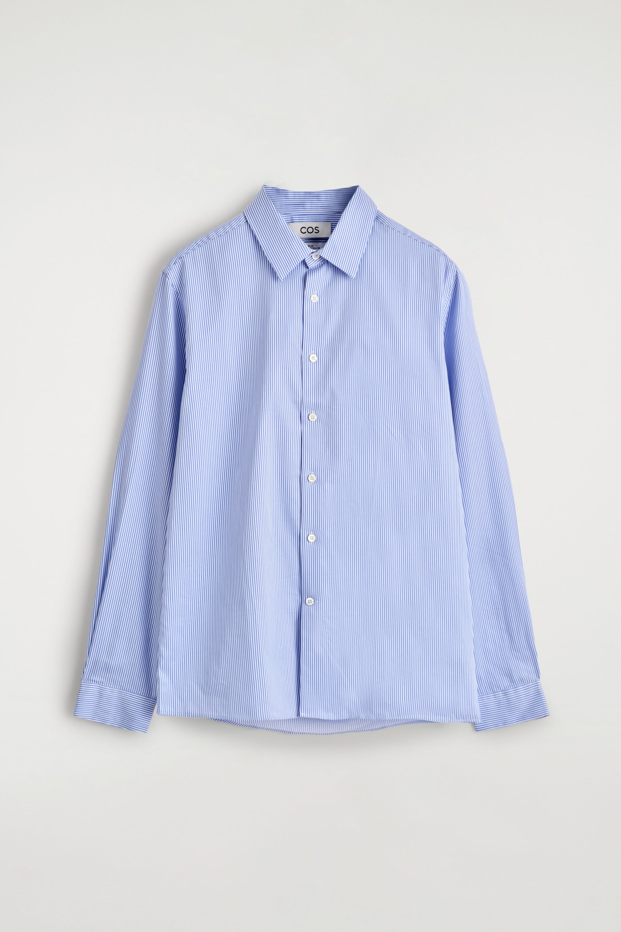 SLIM TAILORED POPLIN SHIRT