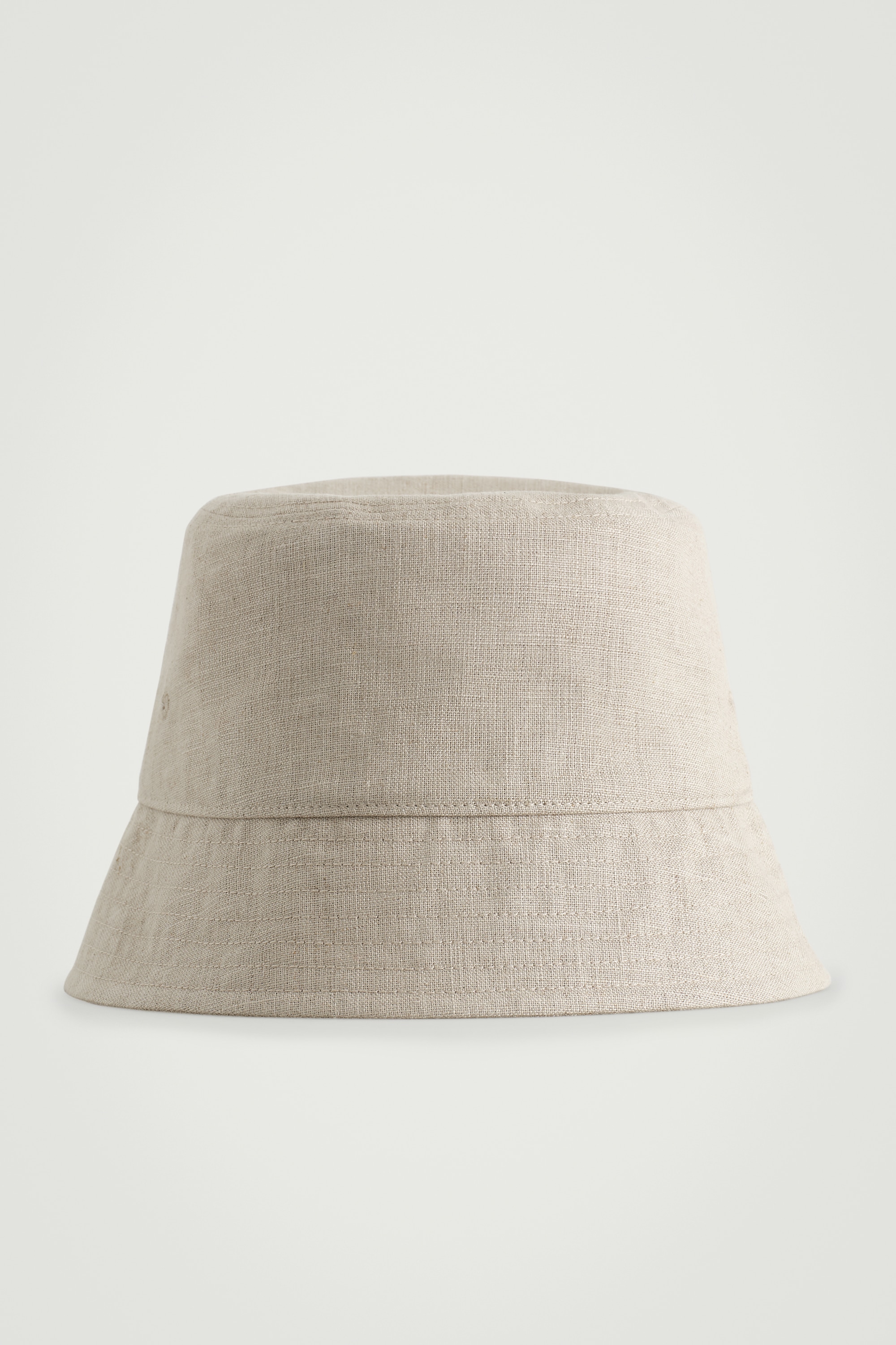 LINEN BUCKET HAT - MOLE/NAVY