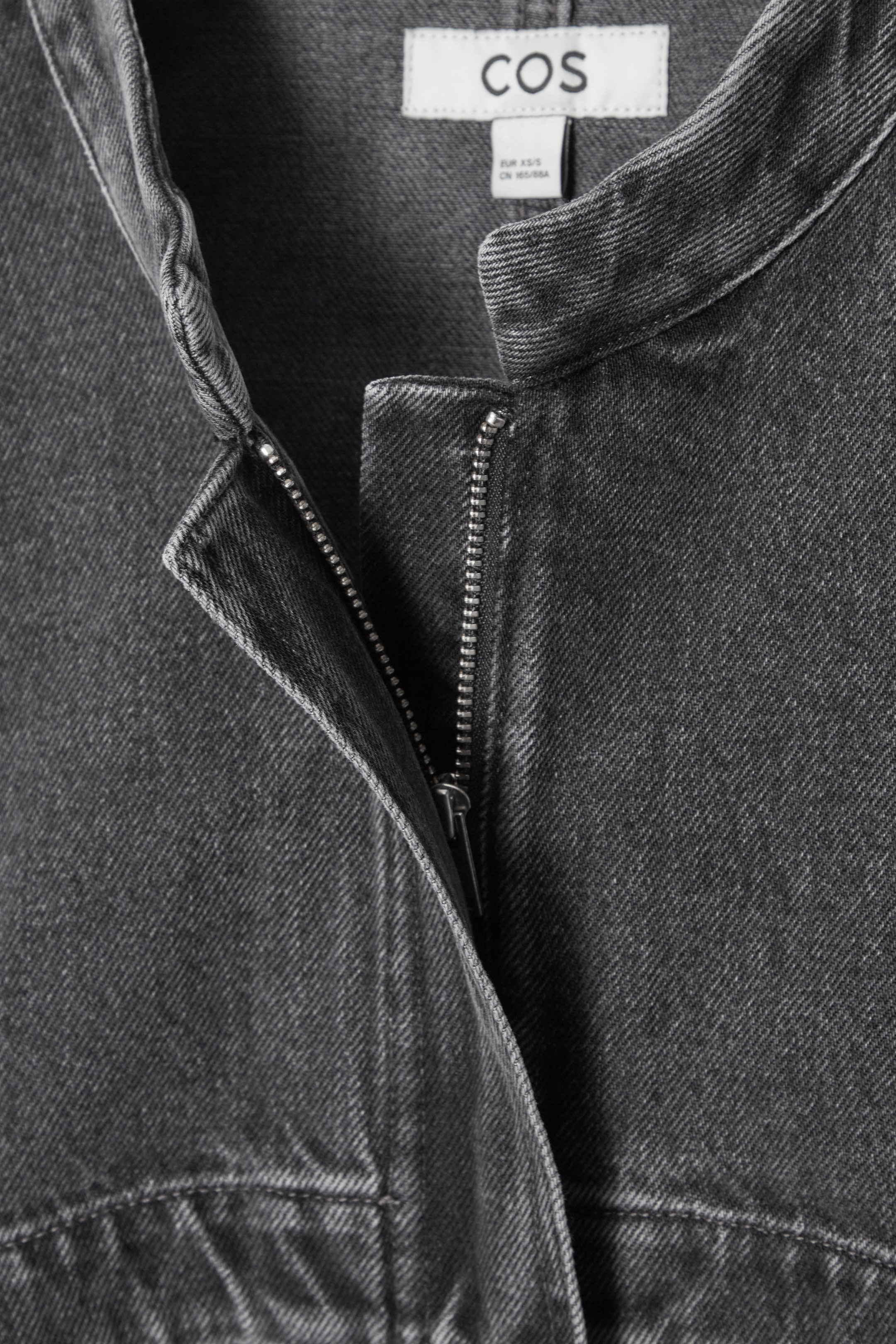 View larger image: CROPPED HYBRID DENIM JACKET - WASHED BLACK - Ladies | H&M GB 2