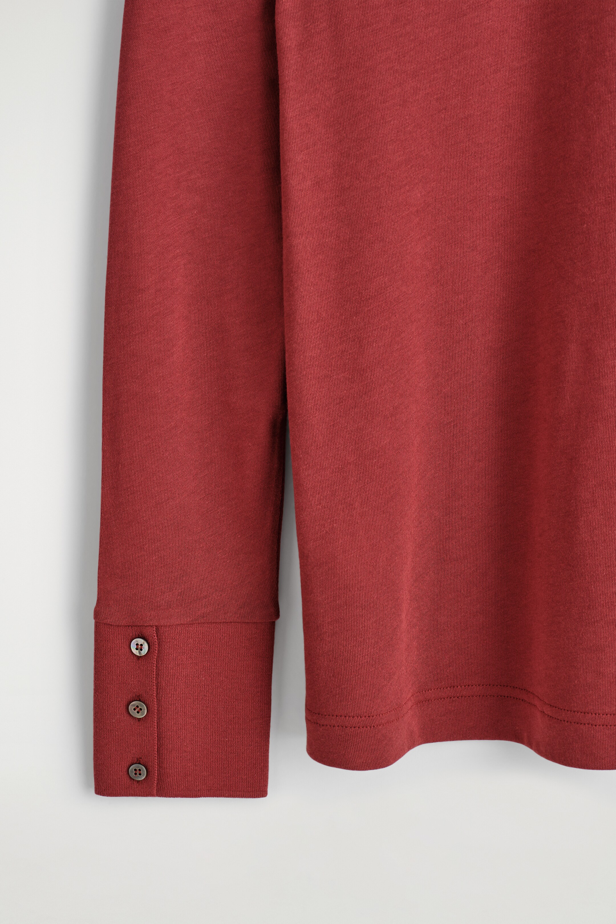 Visualizza immagine più grande: MAGLIA A MANICHE LUNGHE IN JERSEY DI COTONE - ROSSO - DONNA | H&M IT 7