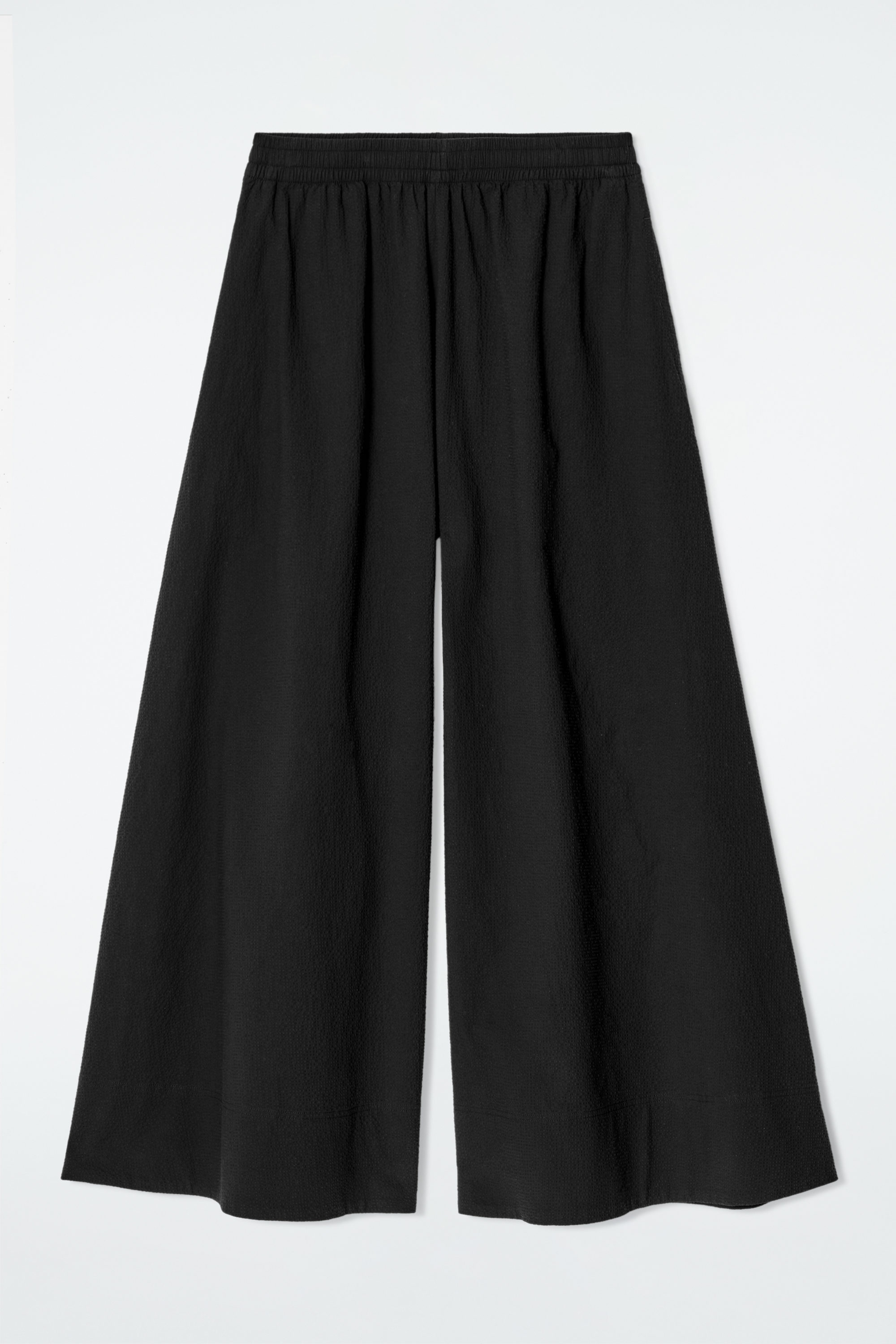 estroso CULOTTES SKIRT ブラック サイズ2　★新品未使用★ Wide Stitch Box Pocket Flare SK(1 BLACK): STUDIOUS: WOMENS