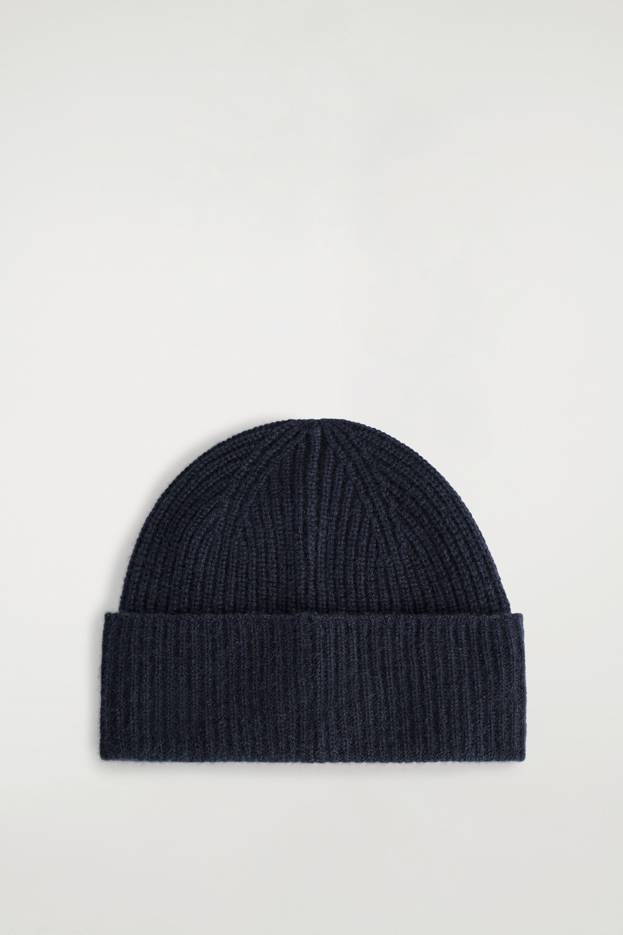 BONNET EN LAINE-CACHEMIRE - BLEU MARINE/BORDEAUX CHINÉ/BEIGE CHINÉ