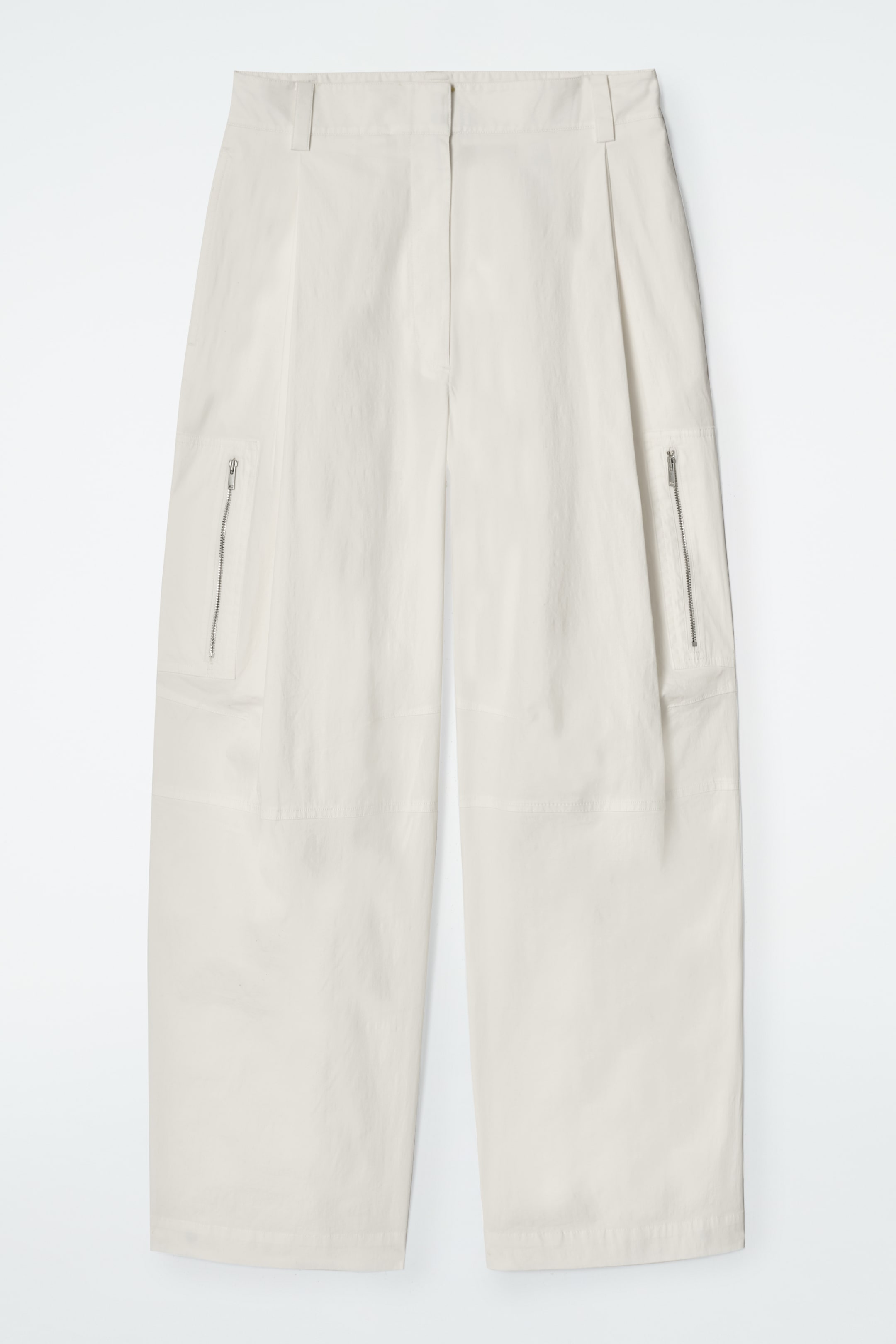 Visa större bild: UTILITY CARGOBYXOR MED BARREL-LEGS - OFF-WHITE - DAM | H&M SE 6
