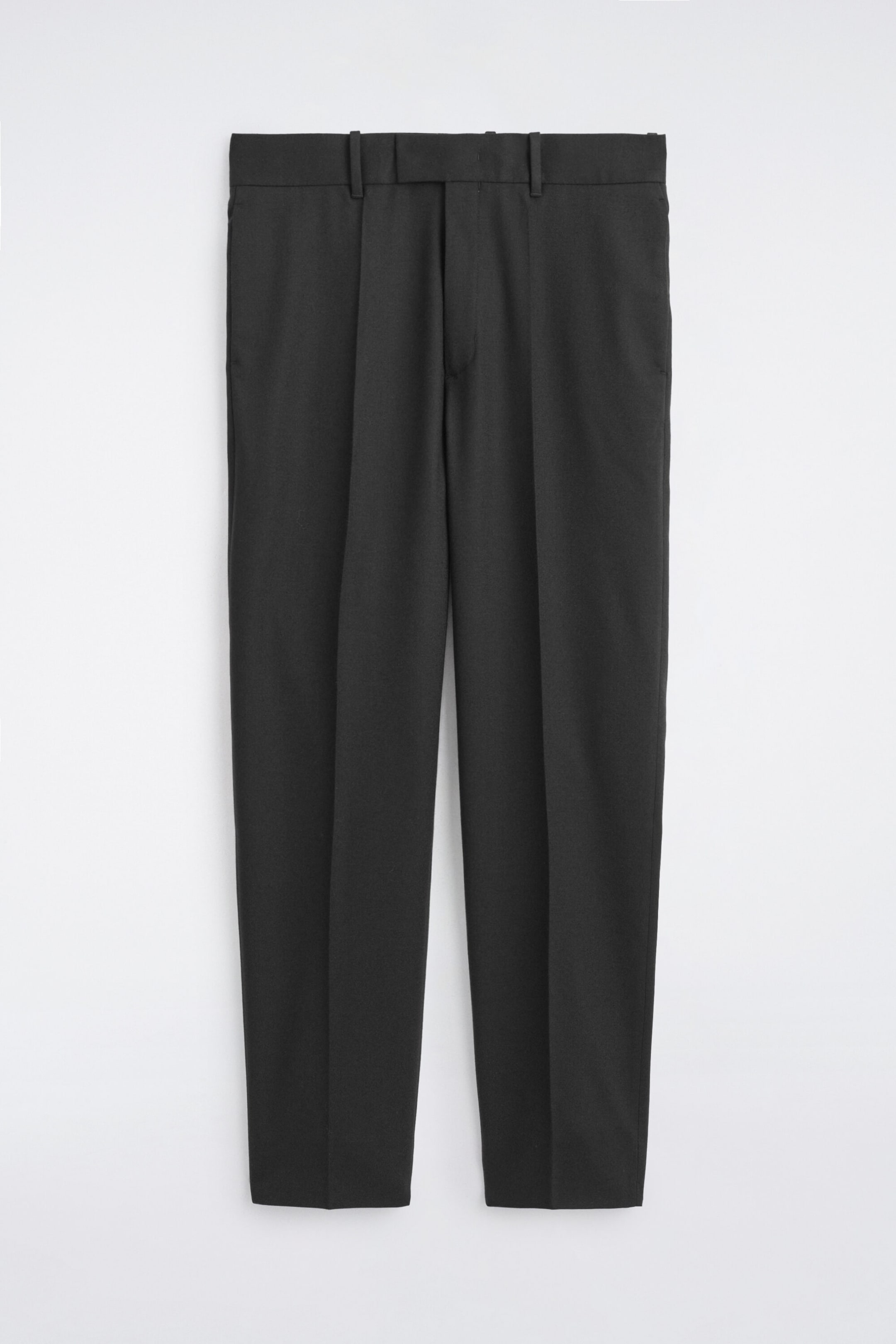 PANTALONI AFFUSOLATI IN LANA VESTIBILITÀ REGOLARE