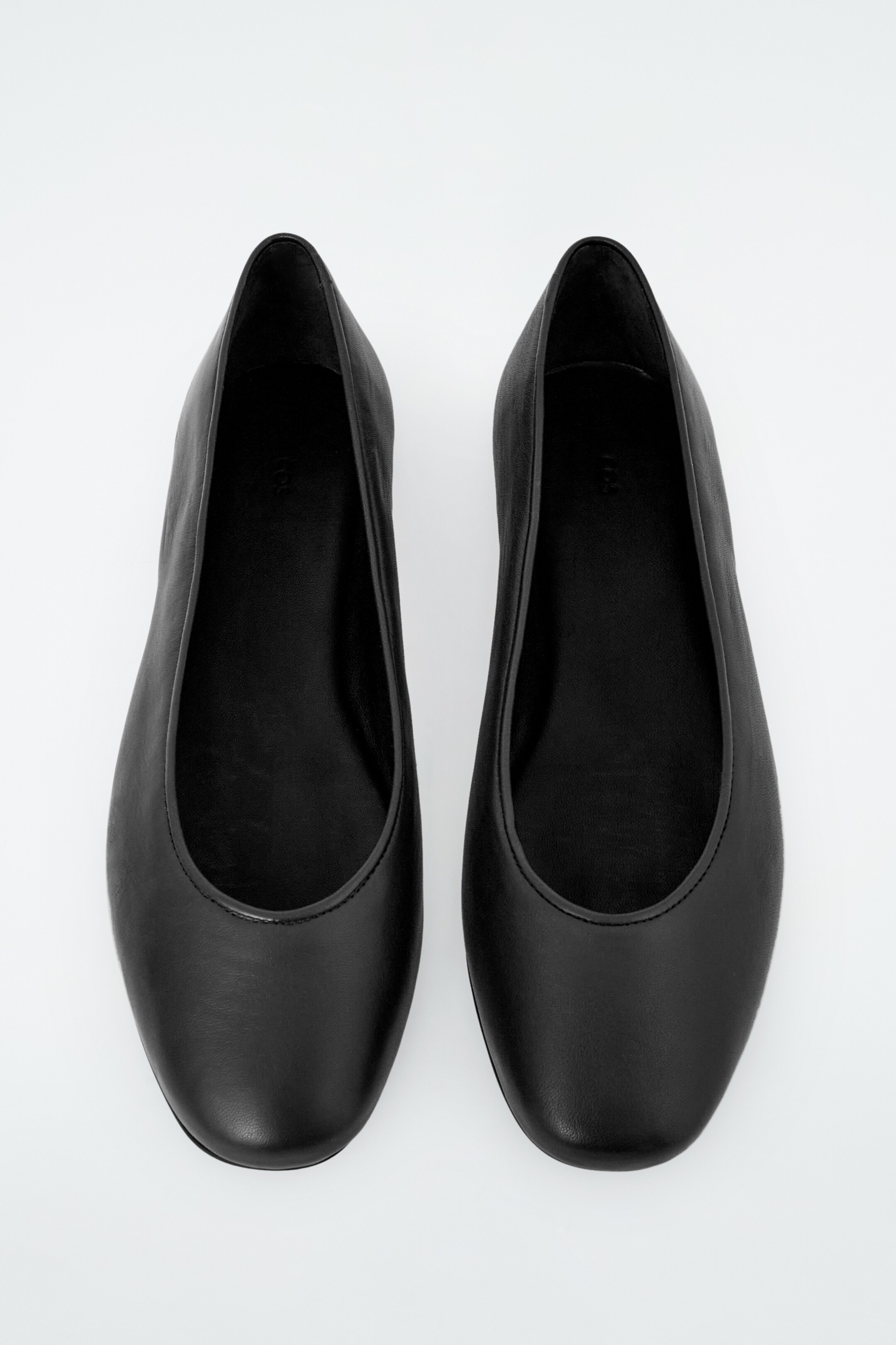 Zobraziť väčší obrázok: KOŽENÉ BALERÍNKY - Čierna - ŽENY | H&M SK 5