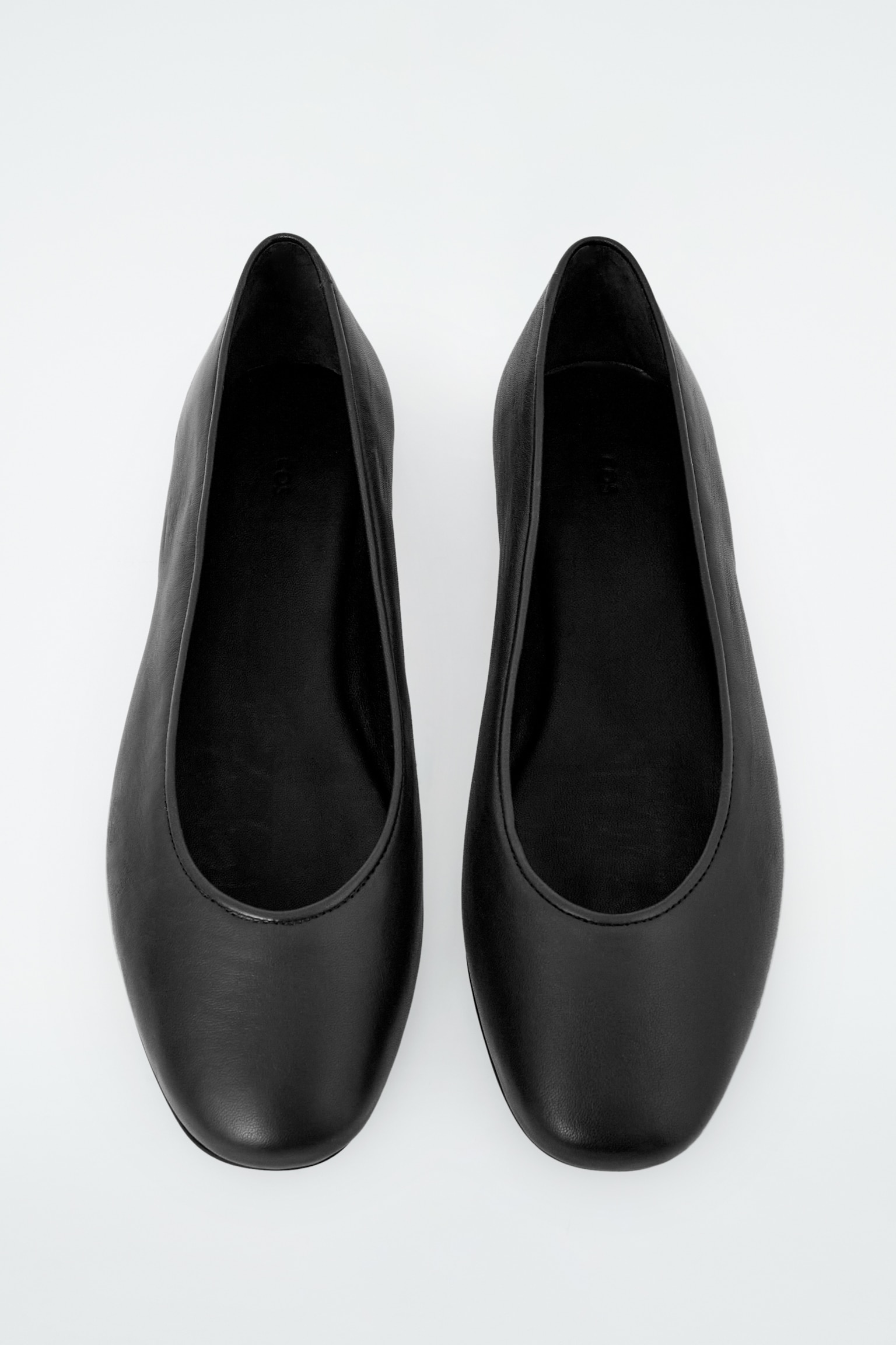 BAILARINAS DE PIEL - NEGRO/CRUDO - 6