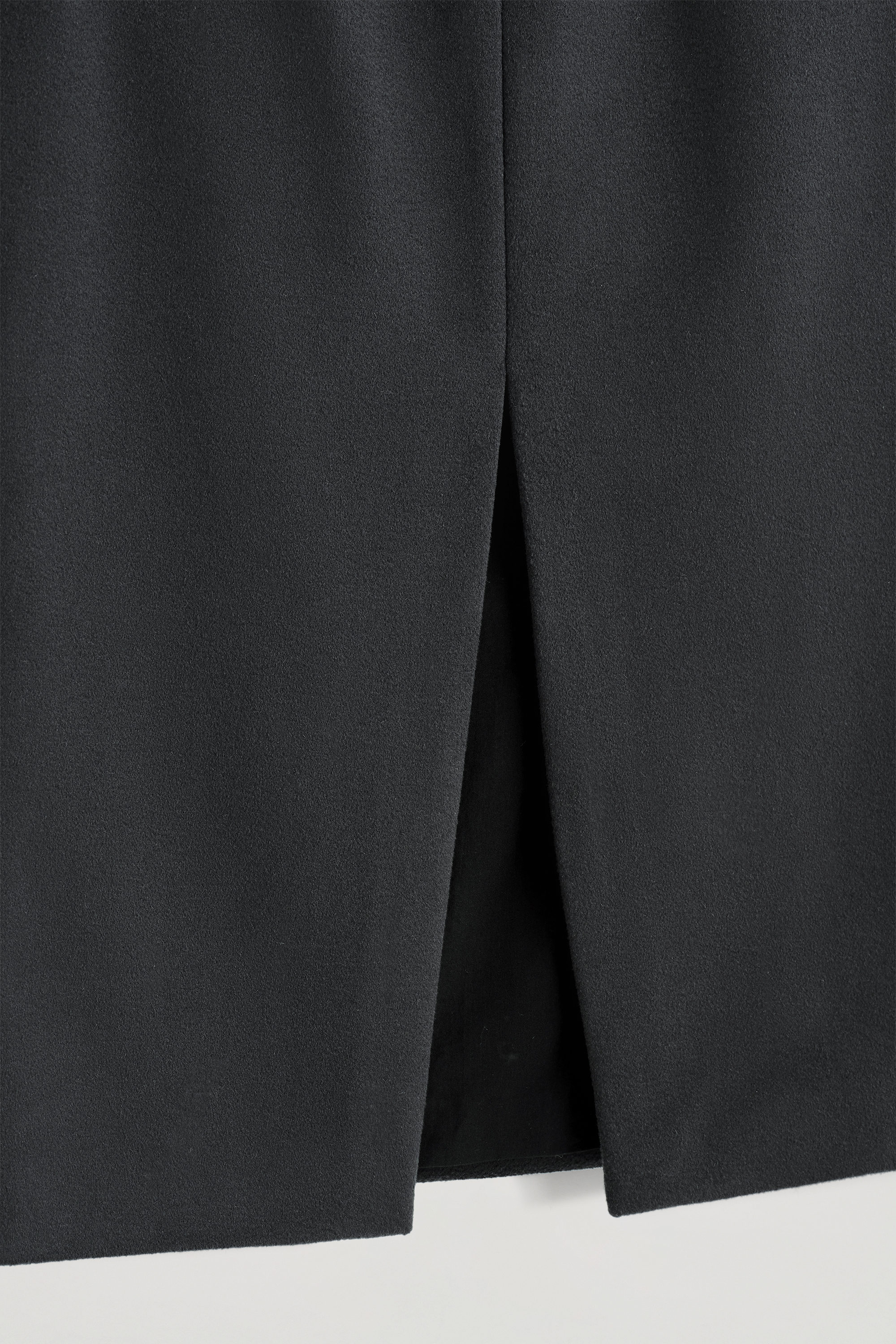 WOOL-ZIBELINE PENCIL SKIRT - STEEL | COS US