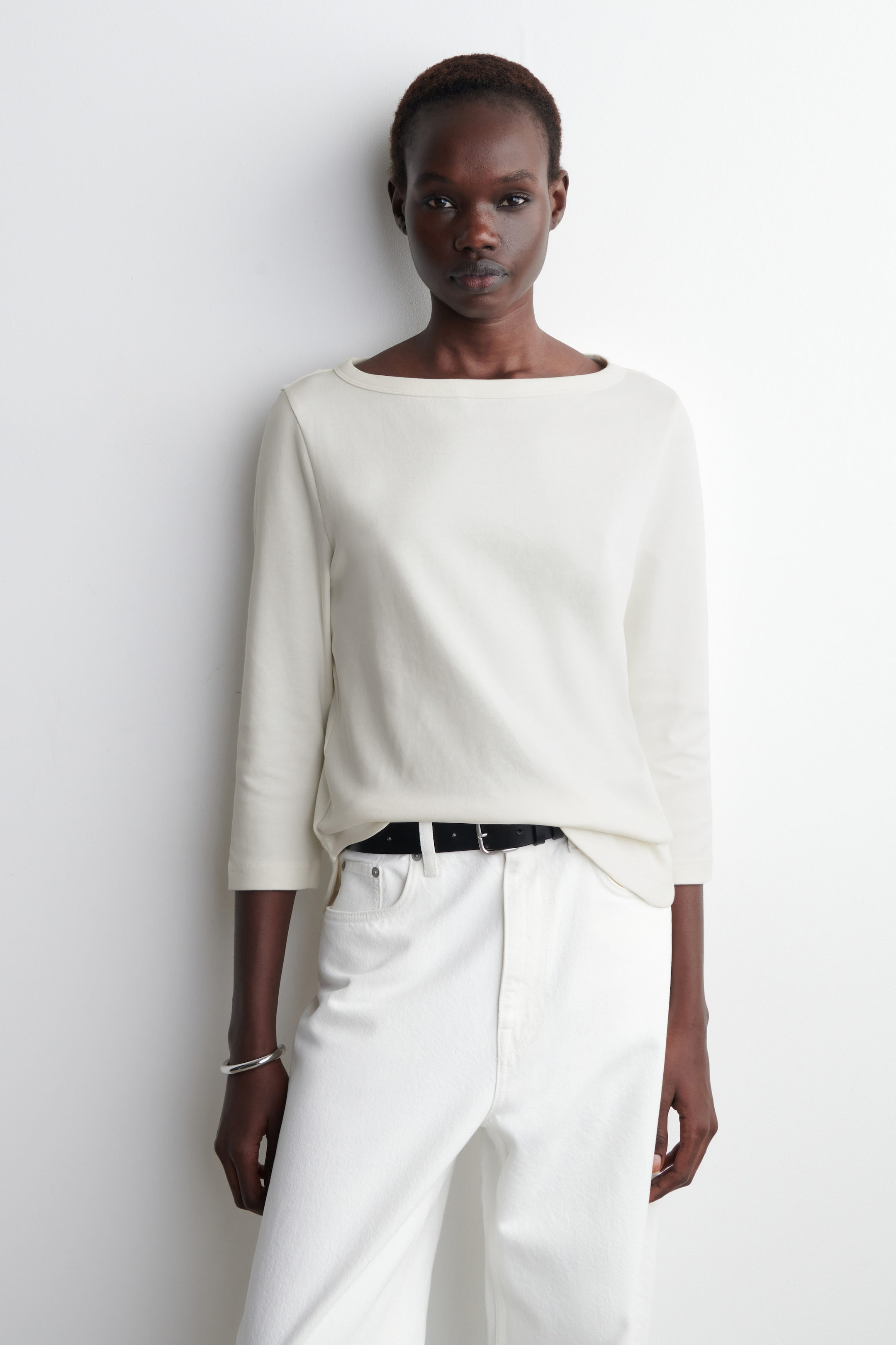 3/4 SLEEVE COTTON TOP