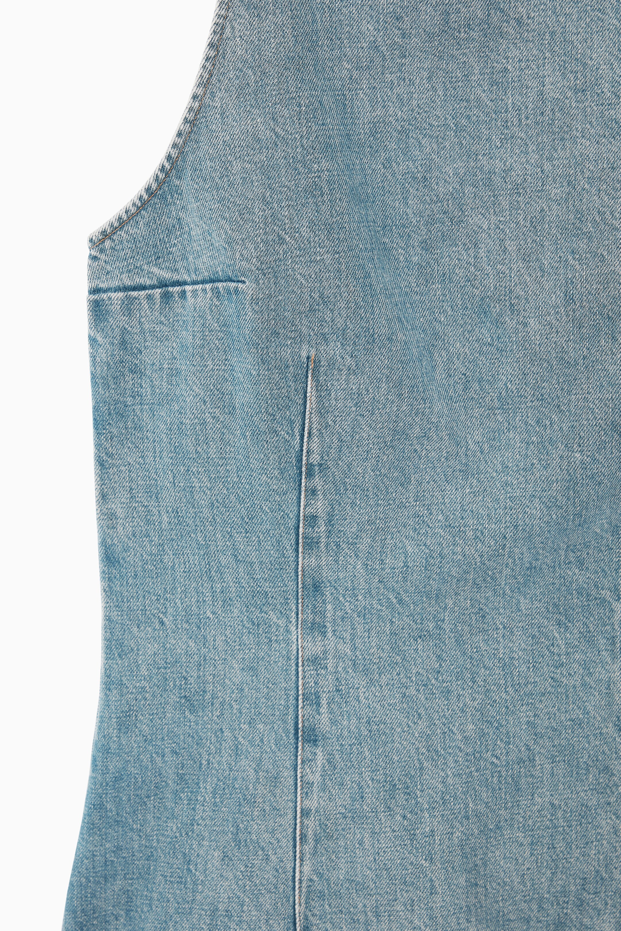 Grösseres Bild ansehen: NECKHOLDER-OBERTEIL AUS DENIM - BLAU - DAMEN | H&M CH 2