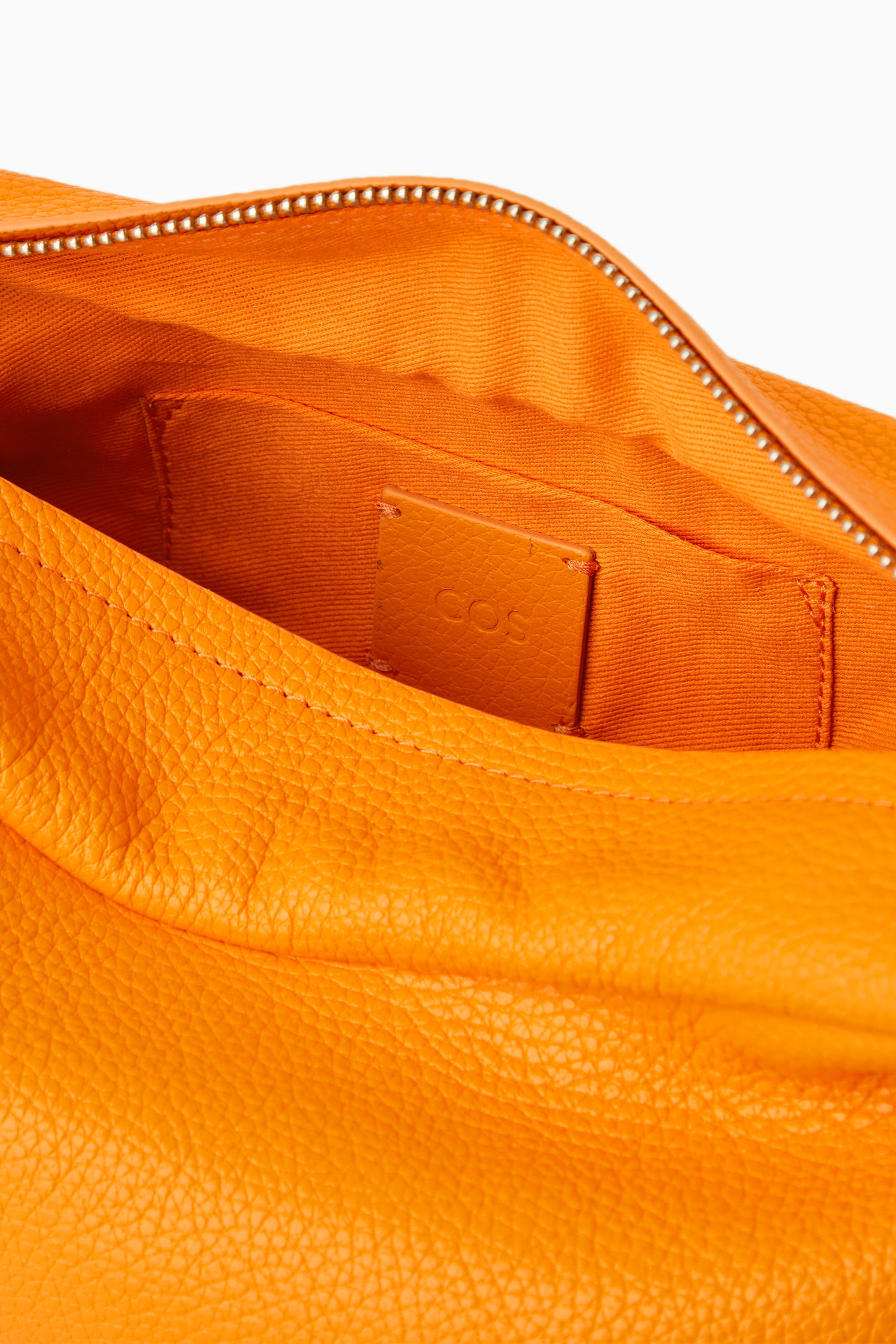 SWING CROSSBODY BAG - LEATHER - BRIGHT ORANGE | COS