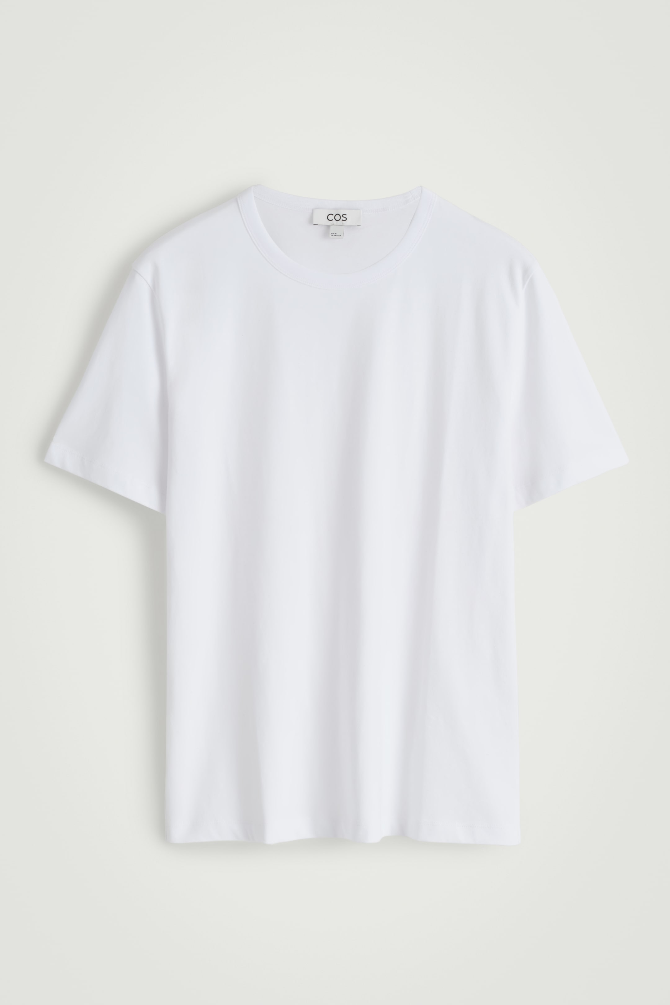 Zobacz większy obraz: T-SHIRT ZE SZCZOTKOWANEJ BAWEŁNY - BIAŁY - ON | H&M PL 6