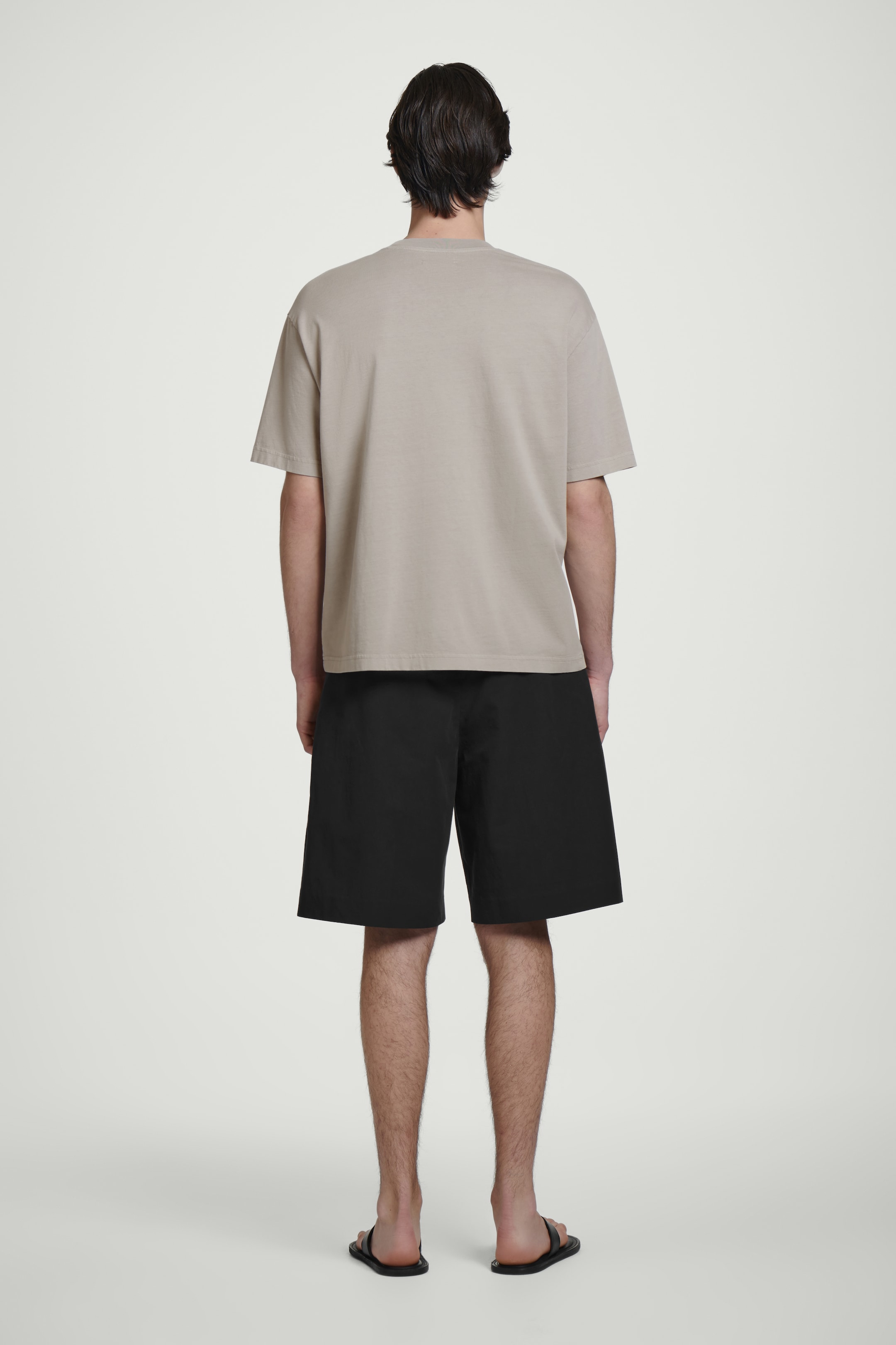 Agrandir l'image: T-SHIRT DÉCONTRACTÉ EN COTON LÉGER - GRIS CLAIR - HOMME | H&M FR 4