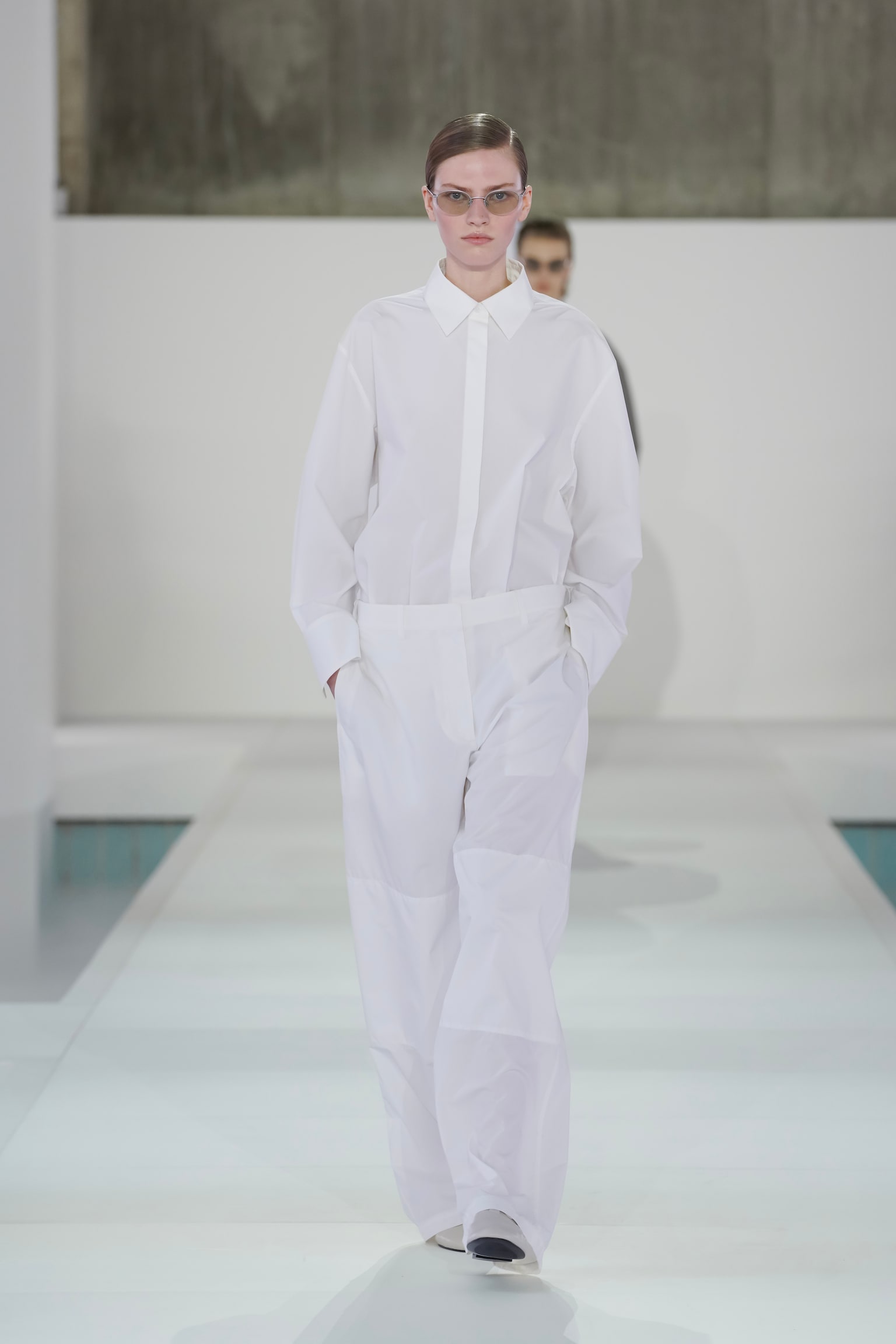 CHEMISE HABILLÉE EN COTON PIMA-BLANC - 4