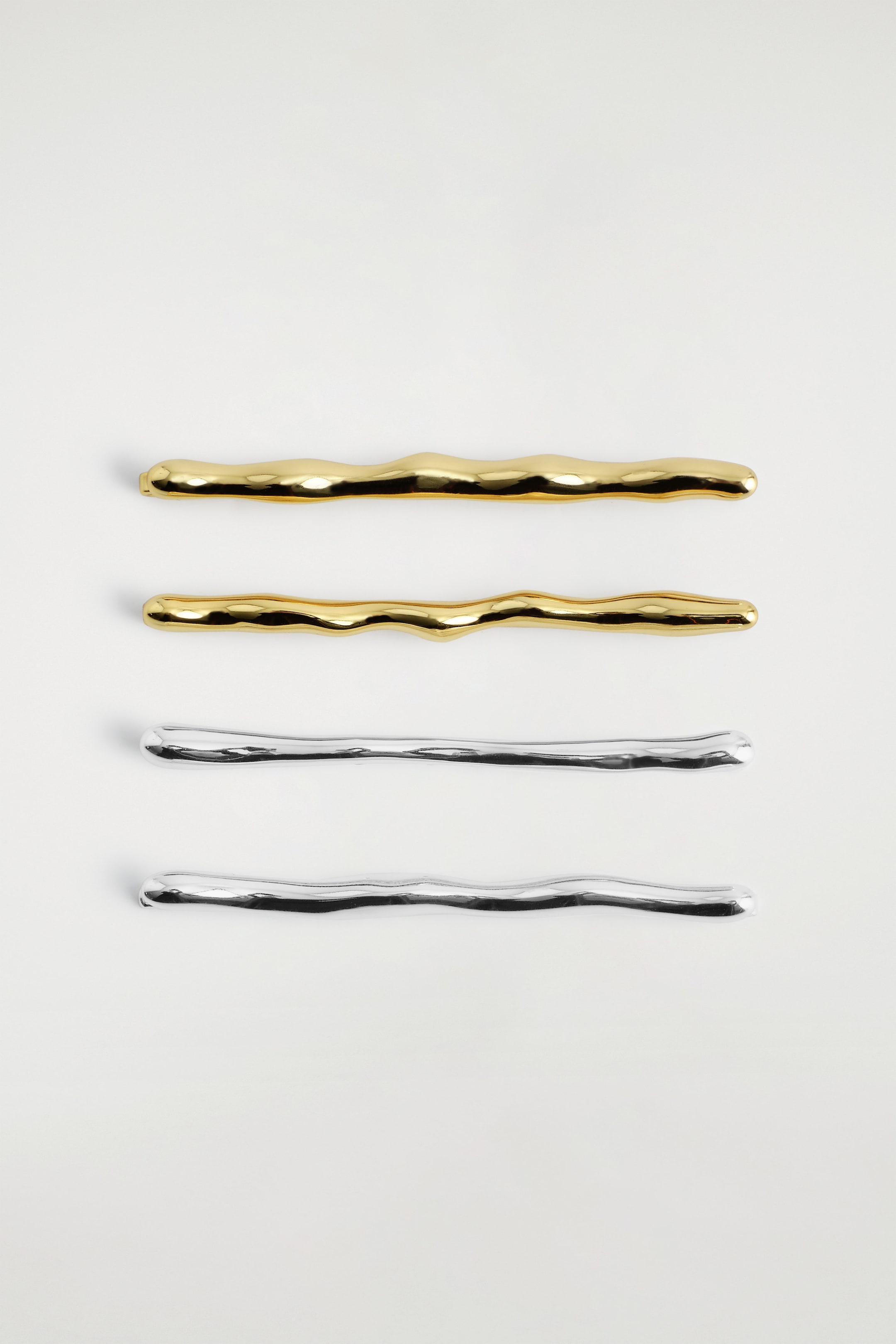 4-PACK MOLTEN HAIR SLIDES
