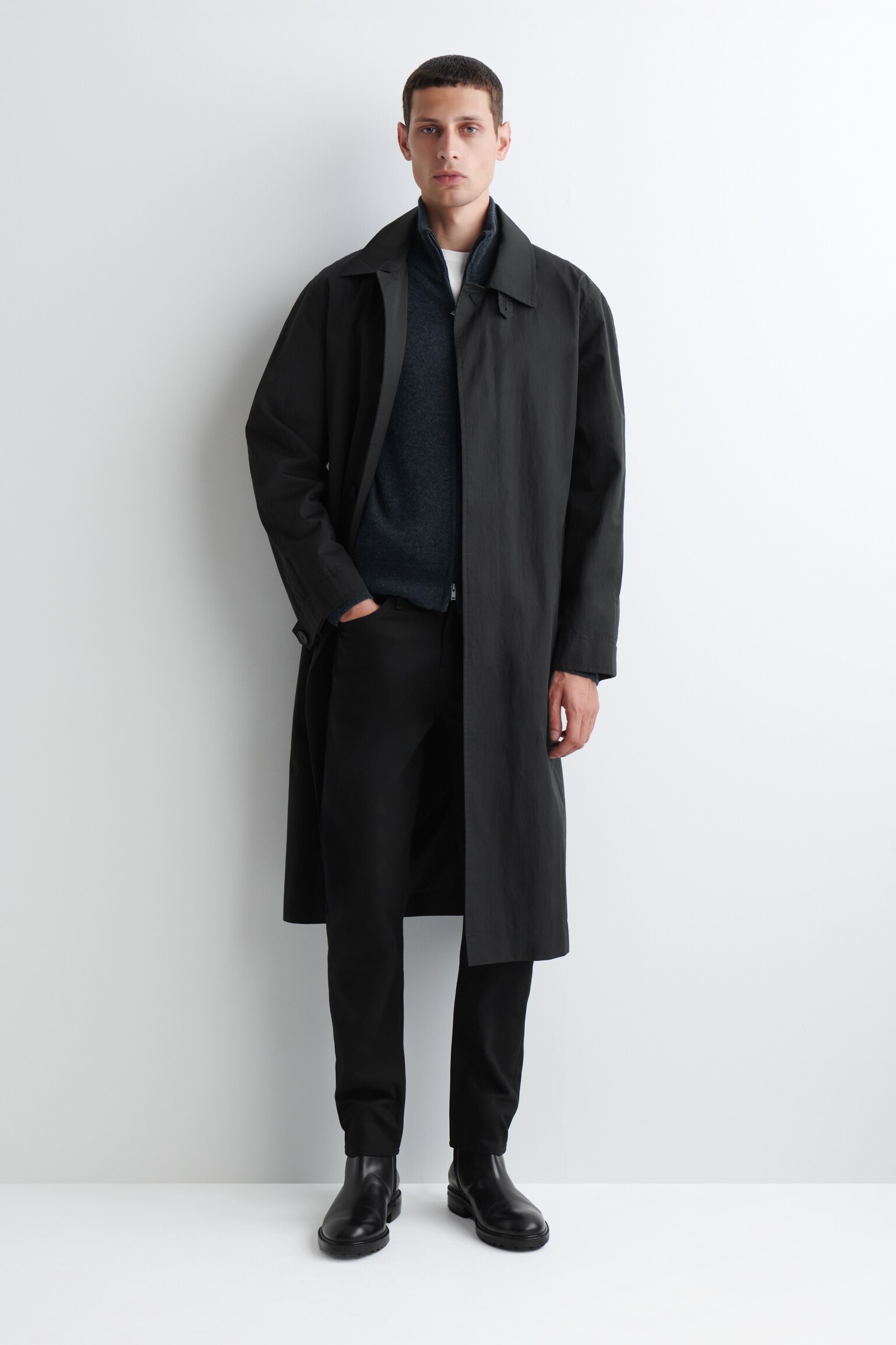 VAQUEROS PIER SLIM FIT - NEGRO/AZUL OSCURO