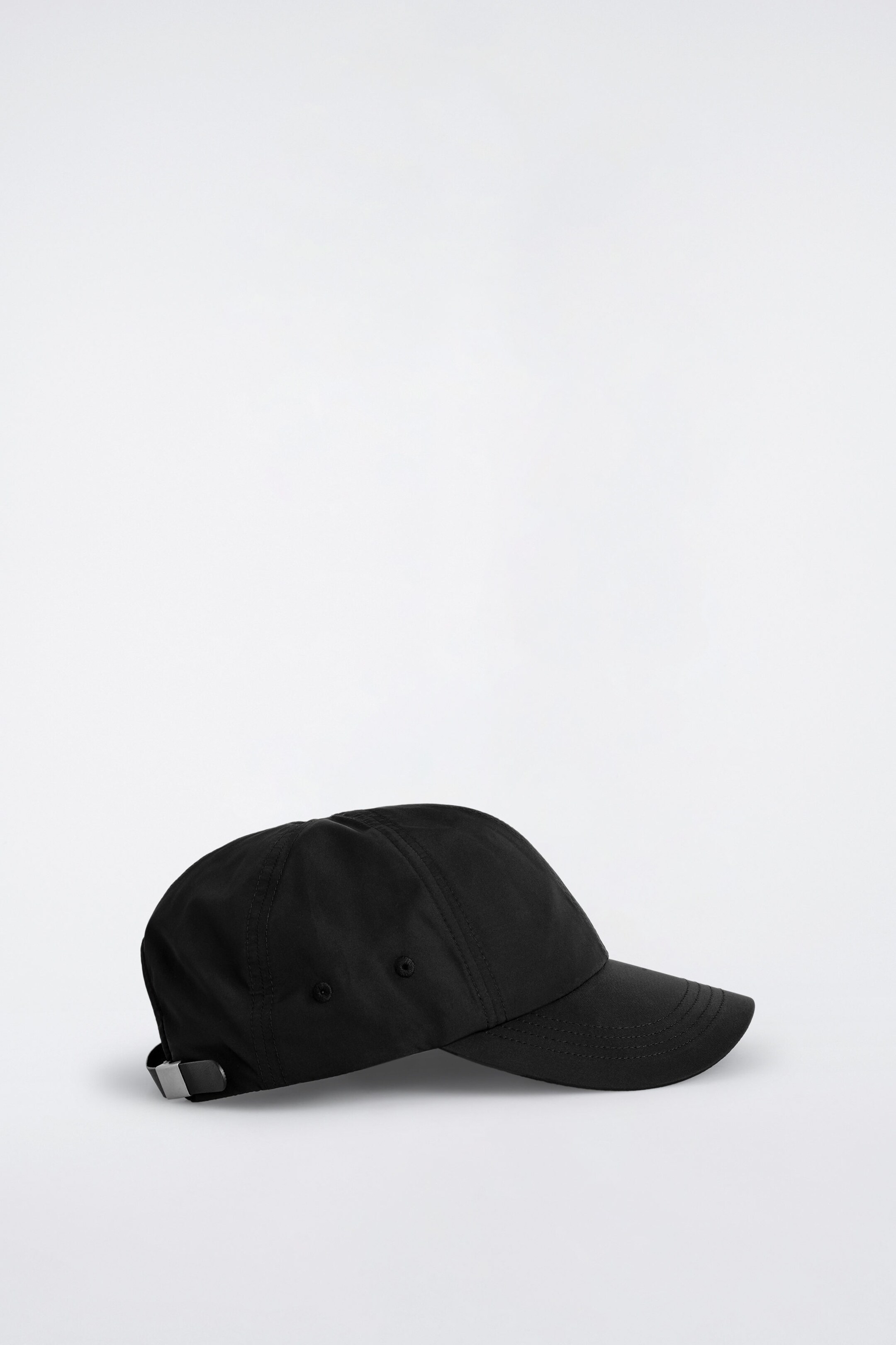 Berretto Baseball Unisex 100% Cotone Ruyosn - Cappellino Sportivo Regolabile Con Fibbia, 6 Fori Di Ventilazione, Fascia Antisudore, Protezione Solare - Nero