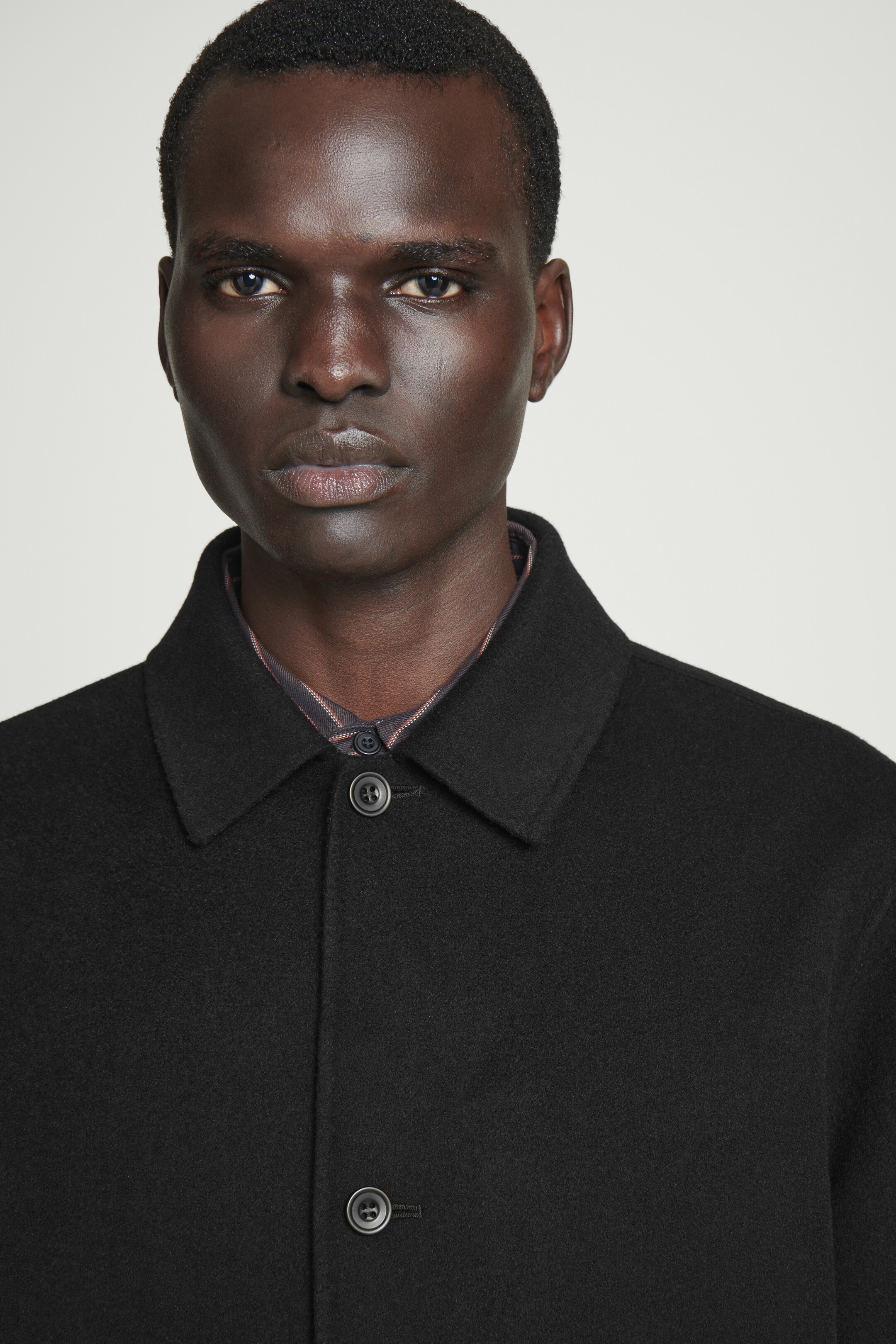Agrandir l'image: SURCHEMISE LAINE DOUBLE FACE - NOIR - HOMME | H&M CH 4
