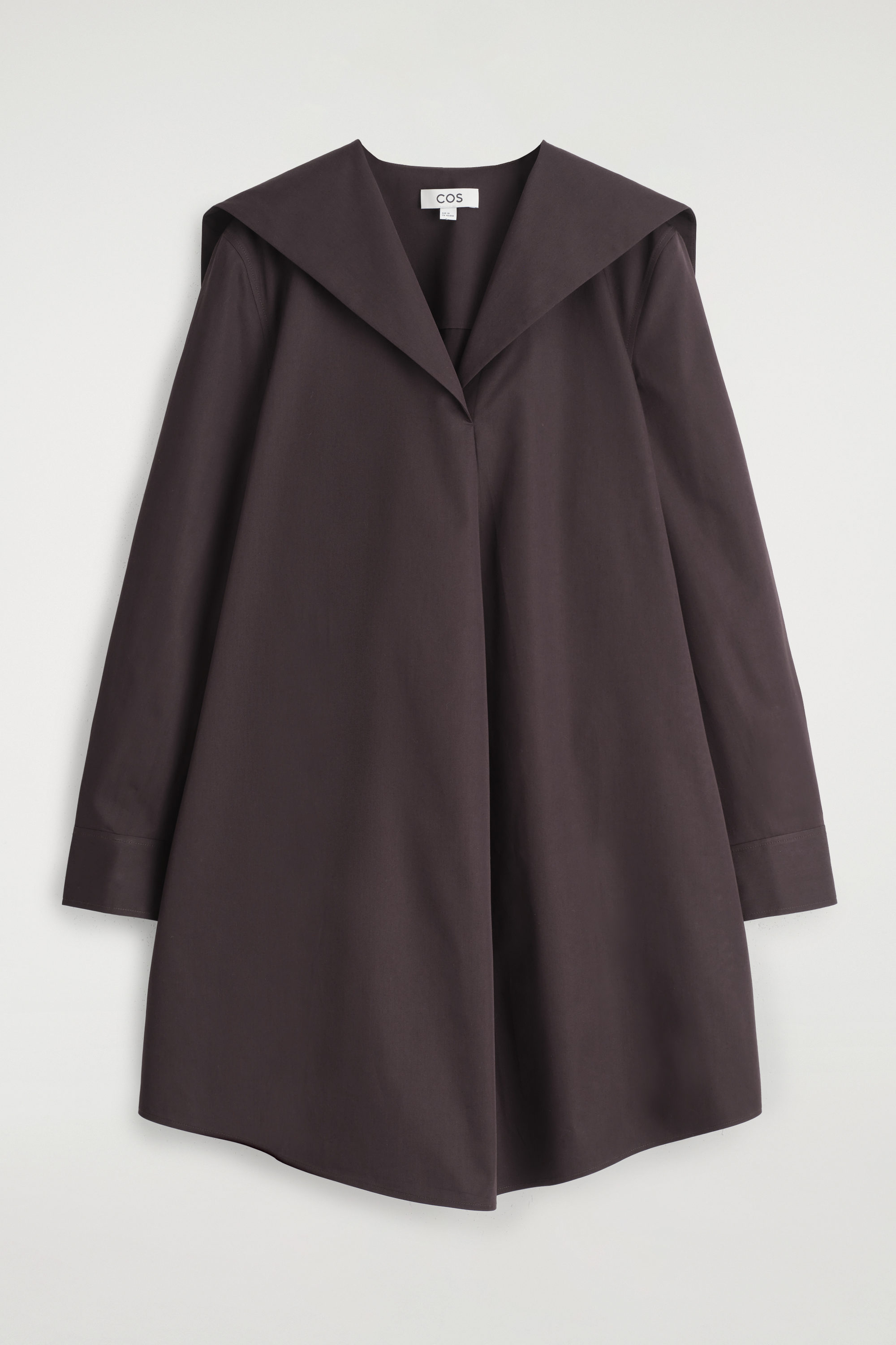 【送料&関税込】CourrA¨ges Multi Buttons Midi Dress Multi Abstract Printed Collared Button Tied Midi Dress | EST