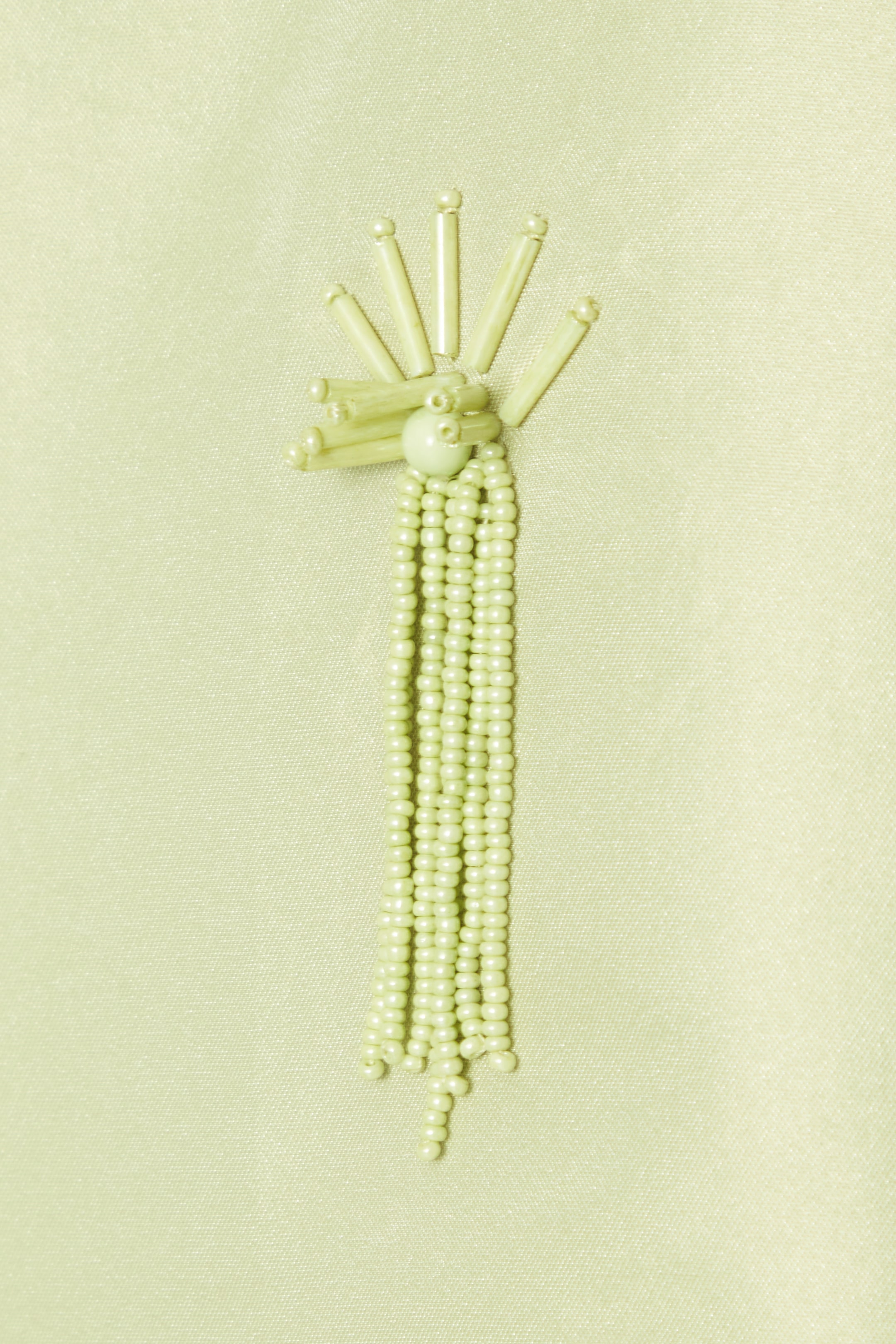 Ingrandisci l'immagine: EMBELLISHED MINI SHIFT DRESS - PALE GREEN - DONNA | H&M CH 3