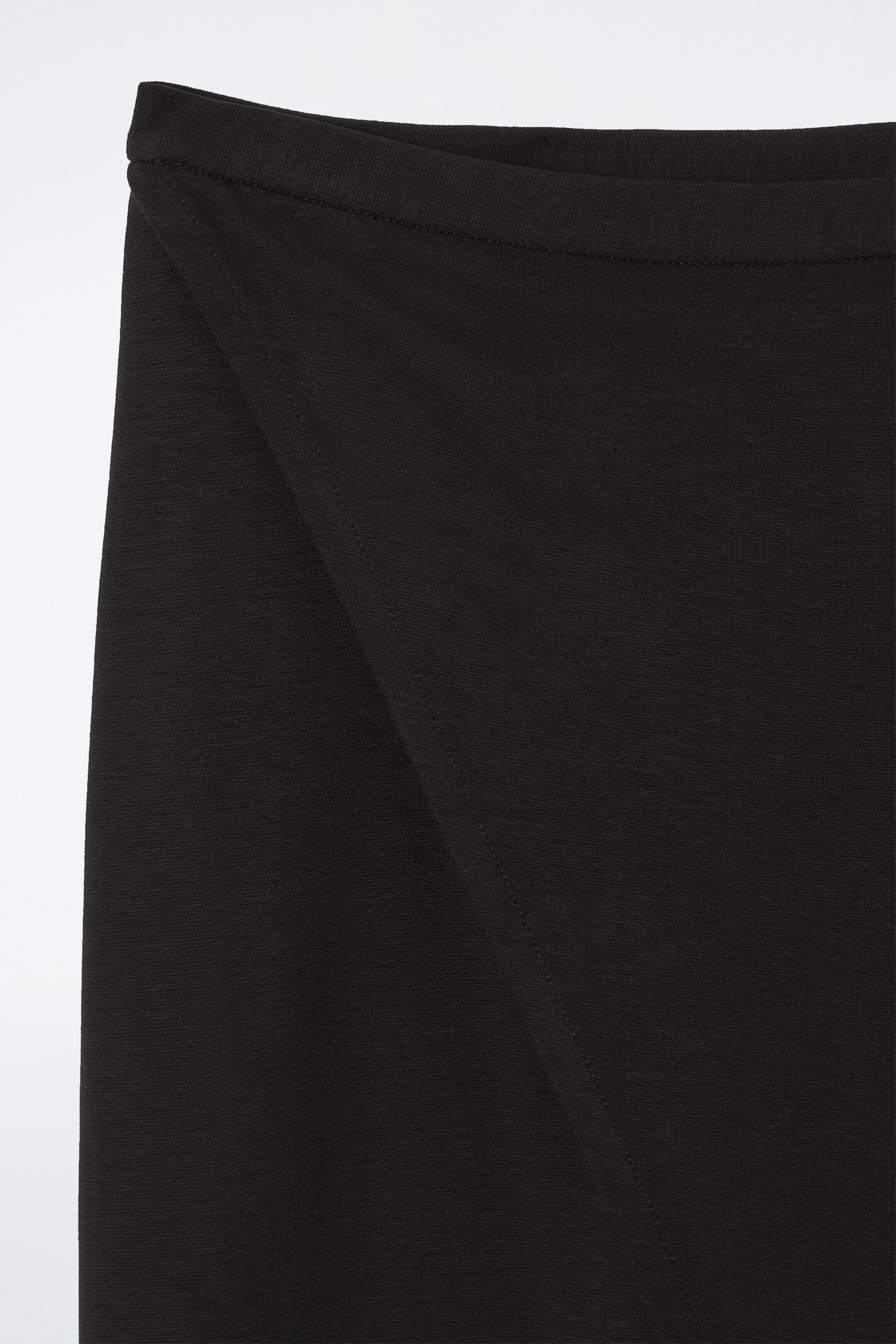 Ingrandisci l'immagine: JERSEY WRAP MIDI SKIRT - BLACK - DONNA | H&M CH 2