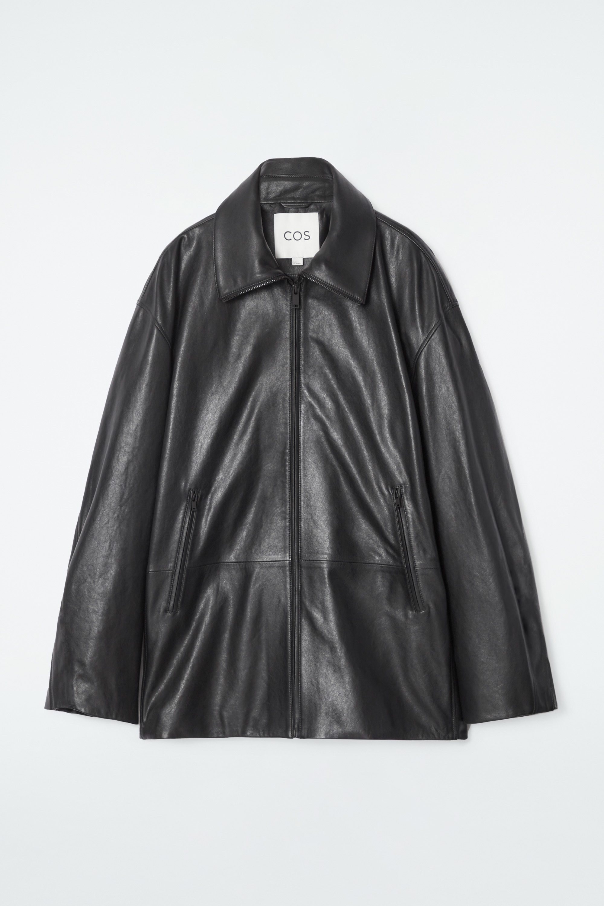 ジャケット・アウター <COS> BLACK / GREY JACKET COLLARED WOOL JACKET 襟付きウールジャケット｜COS コス 公式
