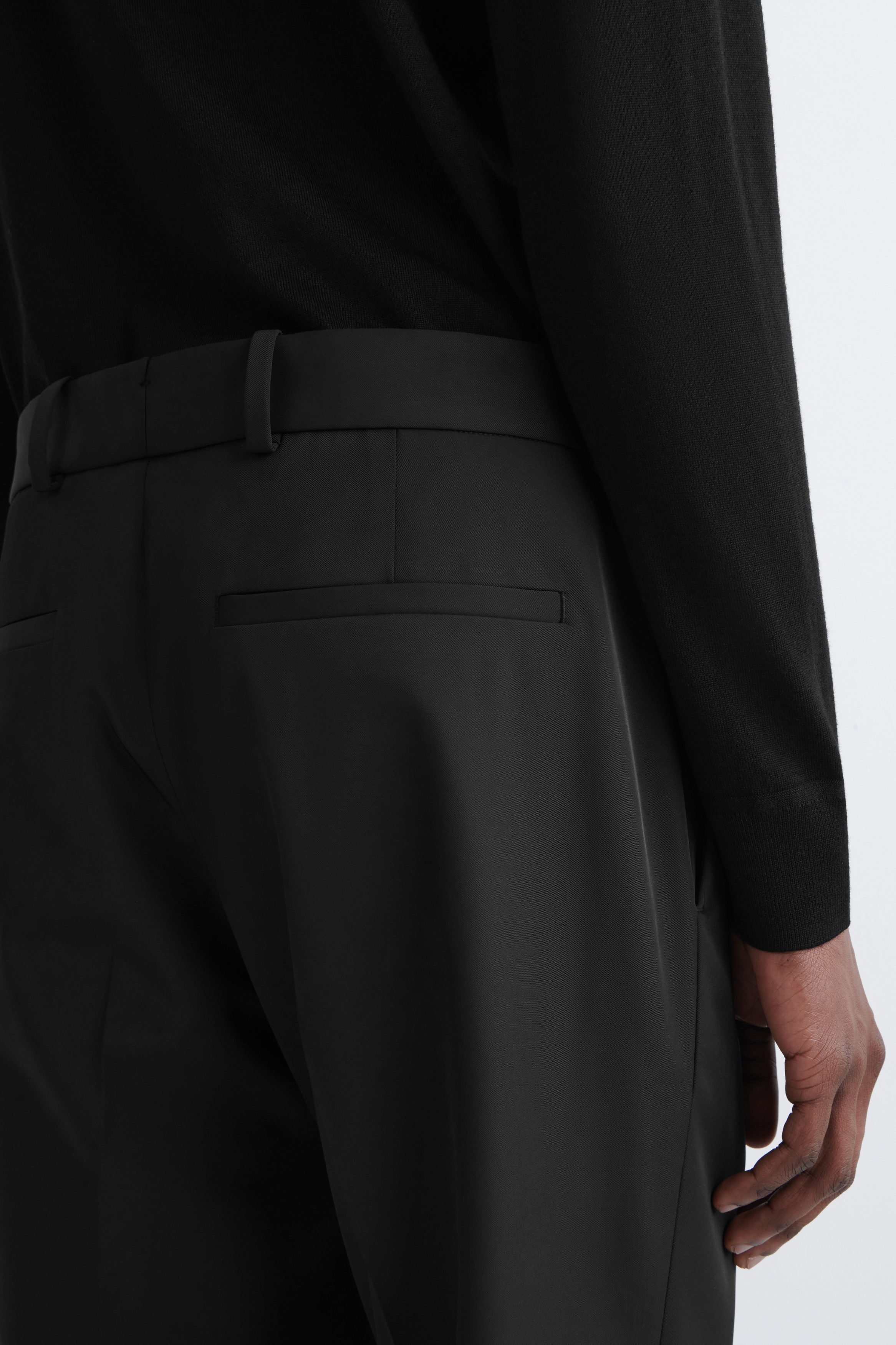 TECH-TWILL SLIM-FIT STRAIGHT-LEG PANTS - thumbnail 3