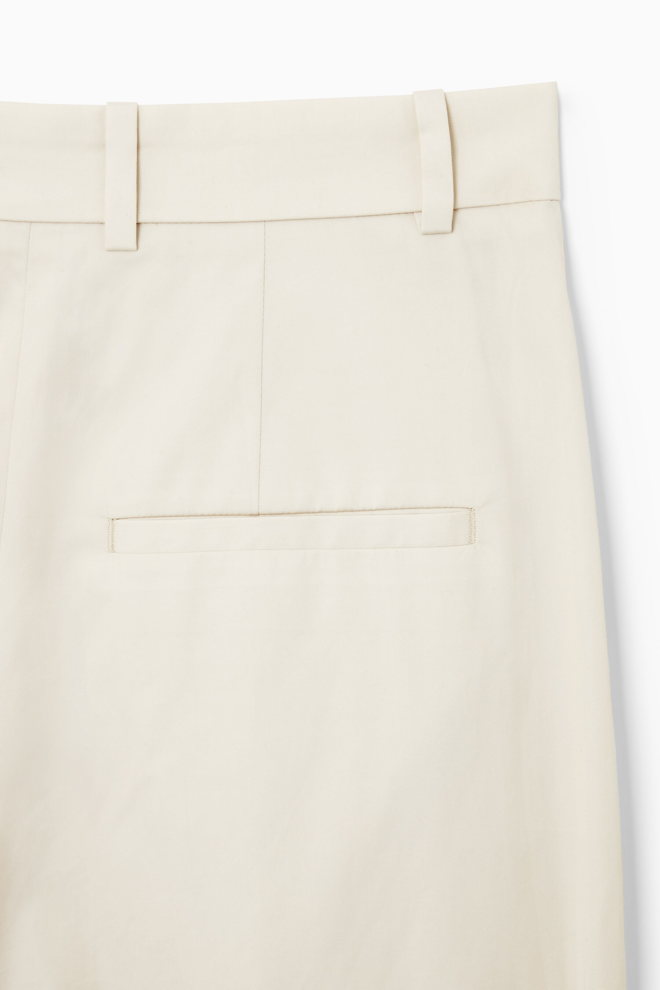 Ingrandisci l'immagine: RELAXED COTTON WIDE-LEG TROUSERS - CREAM - DONNA | H&M CH 2