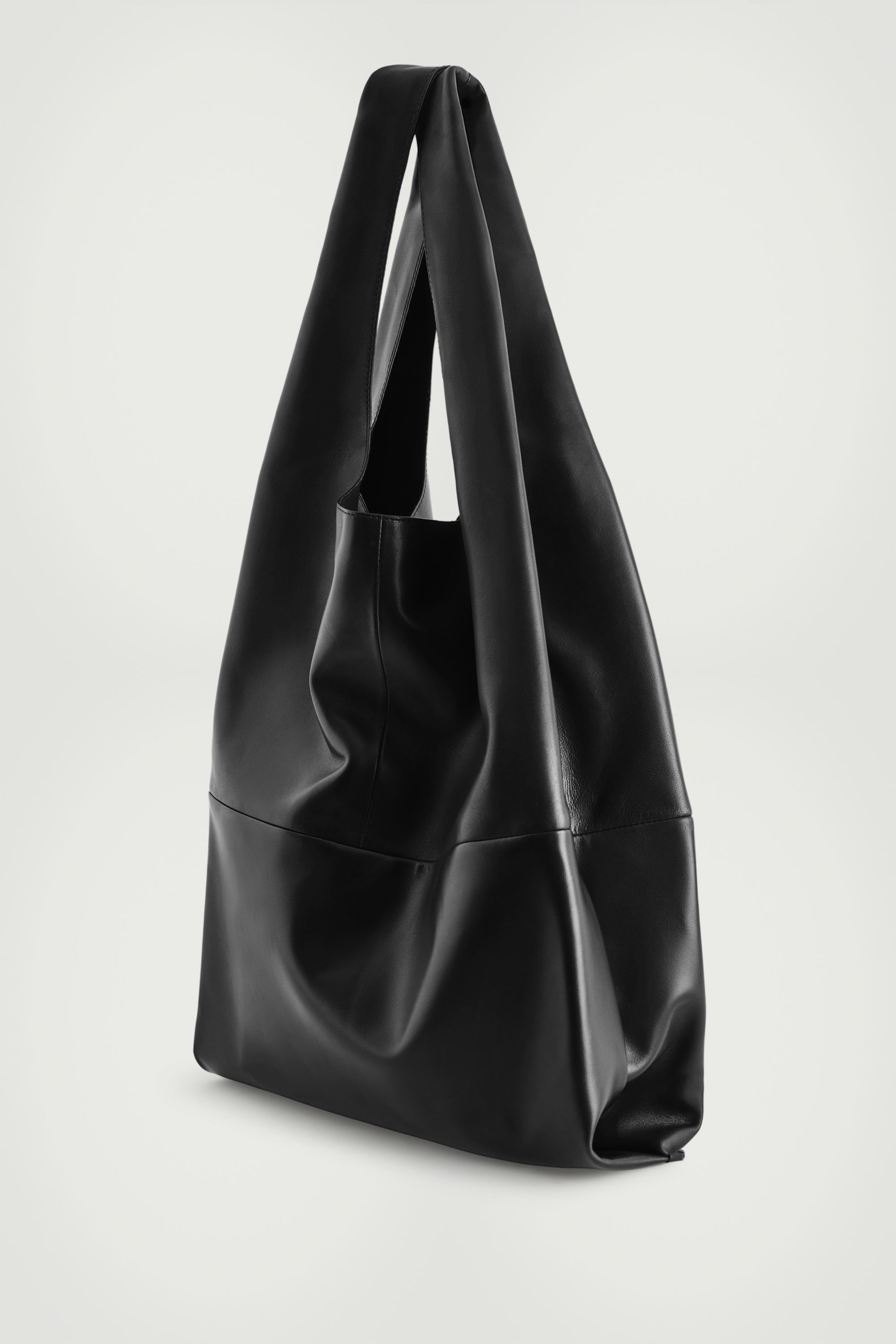 SLOUCHY TOTE BAG - LEATHER