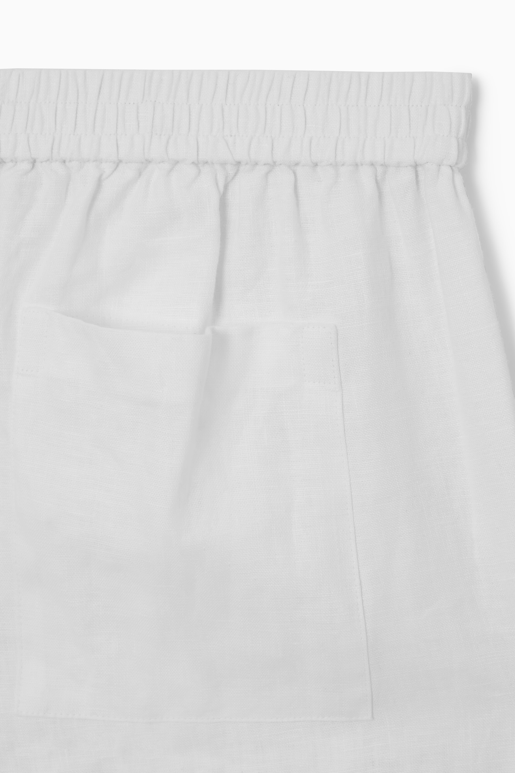 Ingrandisci l'immagine: STRAIGHT-LEG TAILORED LINEN TROUSERS - WHITE - DONNA | H&M CH 2