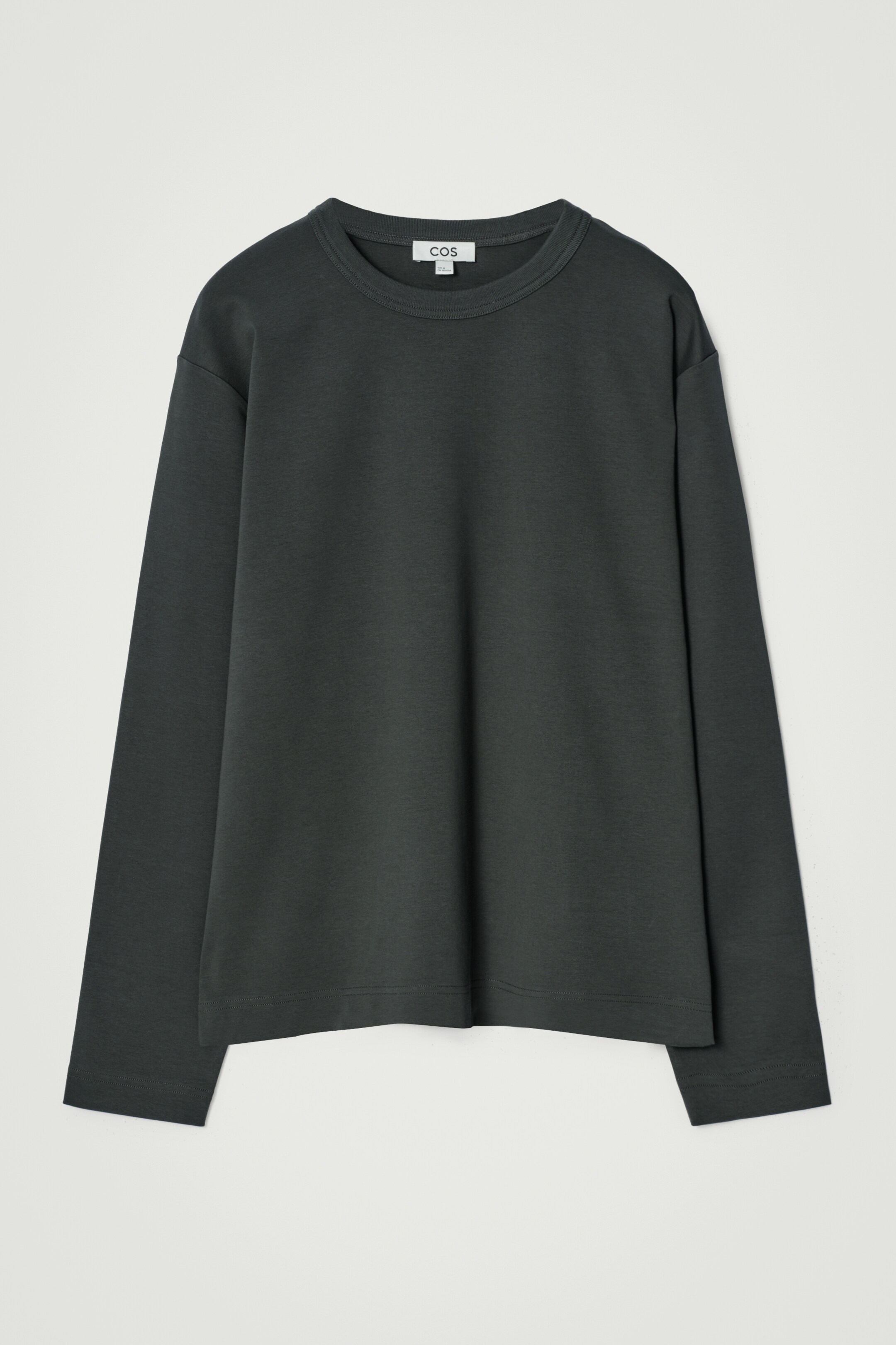 Agrandir l'image: T-SHIRT DÉCONTRACTÉ À MANCHES LONGUES EN JERSEY - VERT FONCÉ - HOMME | H&M CH 6
