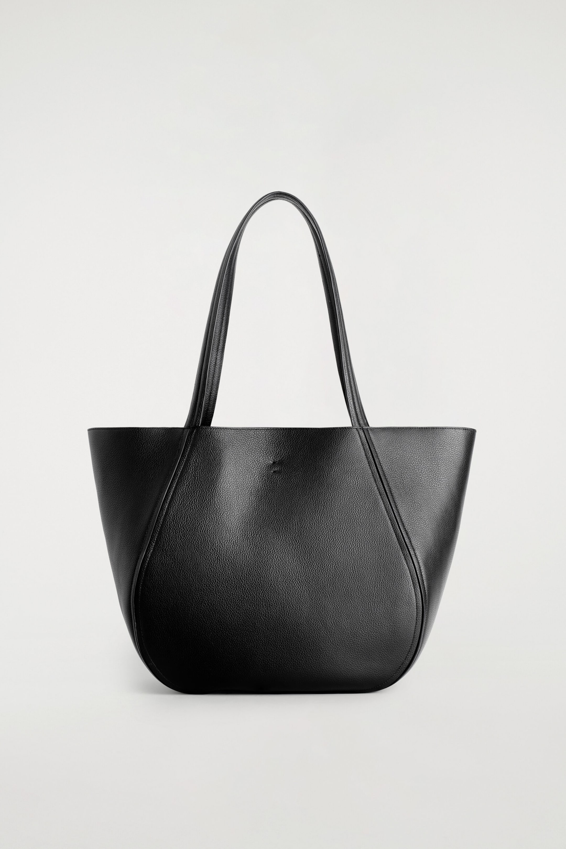 LANTERN SHOPPER BAG - LEATHER