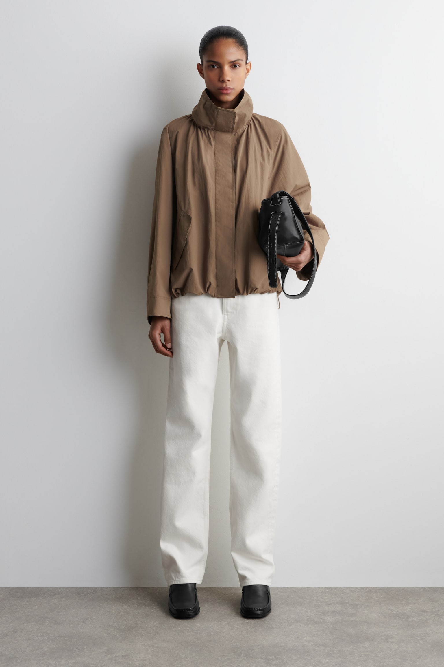 CHORD JEANȘI CU PICIOR DREPT - ALB/ALBASTRU ȘTERS/INDIGO ÎNCHIS/NEGRU - 1