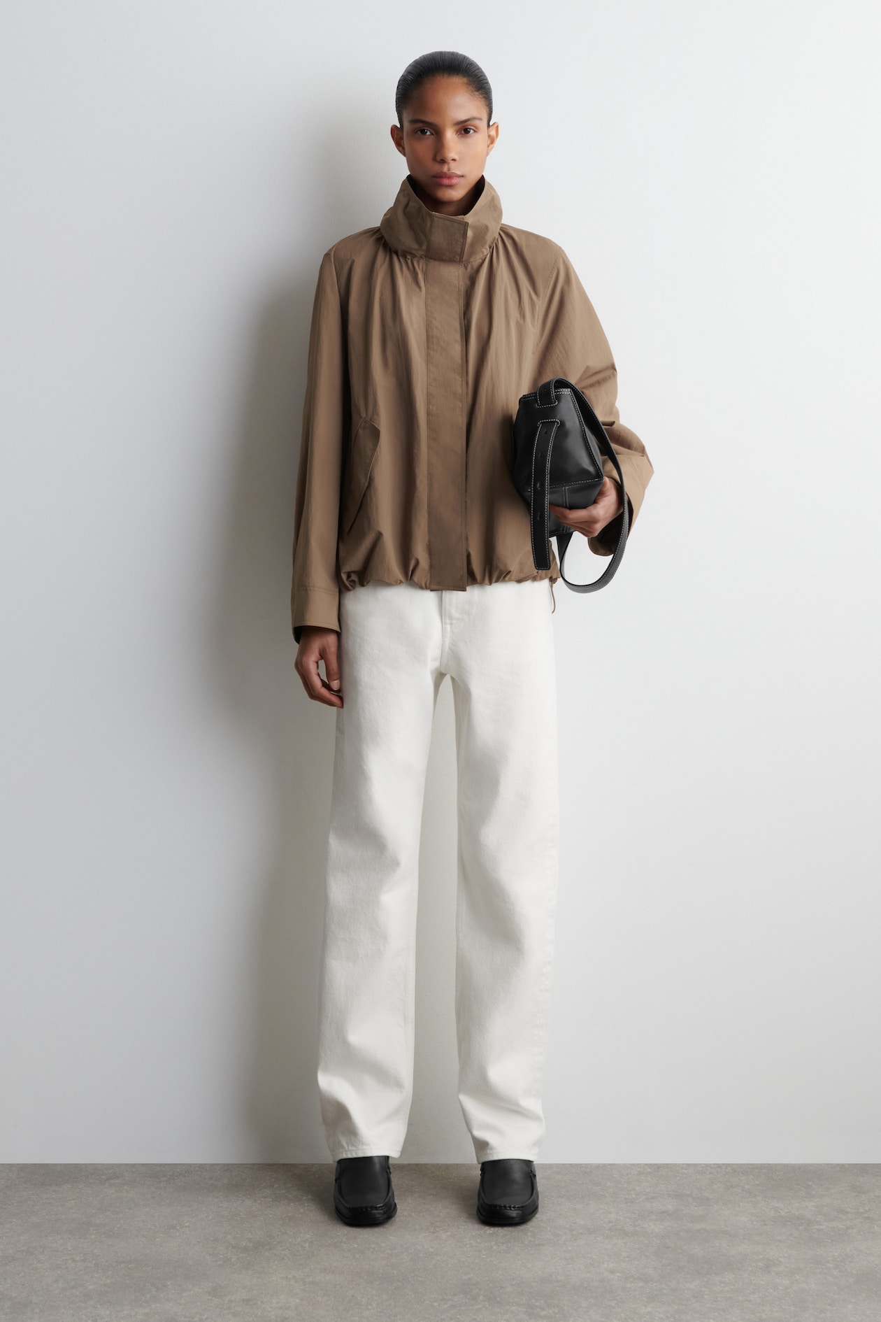 CHORD STRAIGHT-LEG JEANS