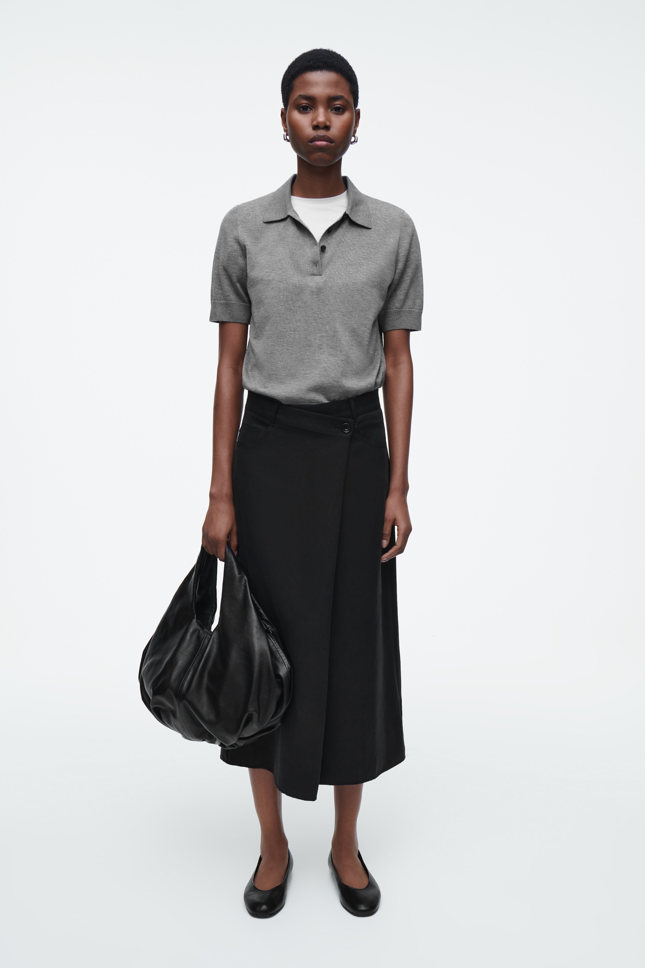 Ingrandisci l'immagine: CLOUD TOTE - LEATHER - BLACK - DONNA | H&M CH 2