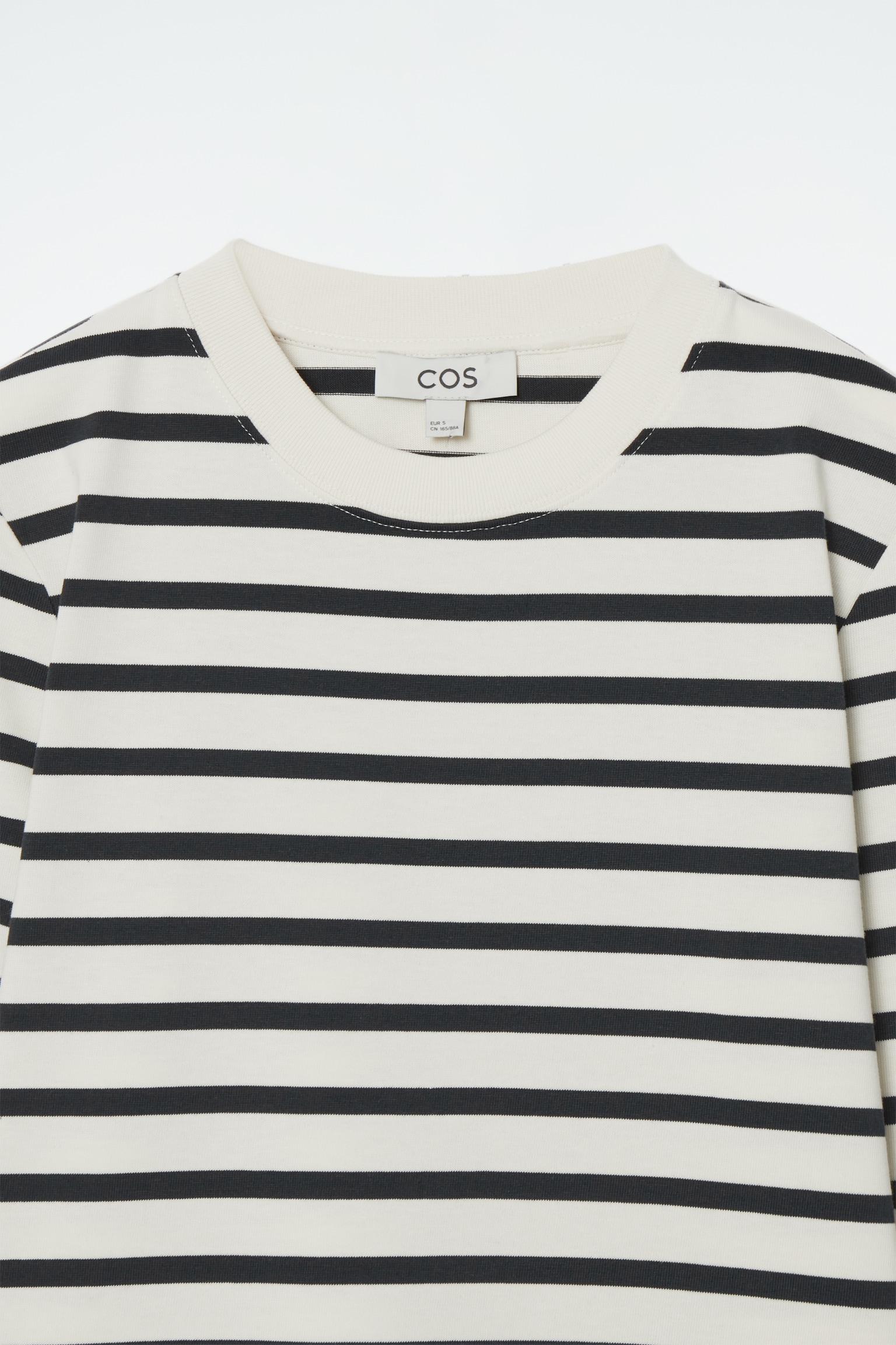 SCHLICHTES LANGARMSHIRT MIT NORMALER PASSFORM - NAVYBLAU/GESTREIFT/WEISS/BRAUN/Weiß/BEIGE/UNGEFÄRBT/SCHWARZ - 3