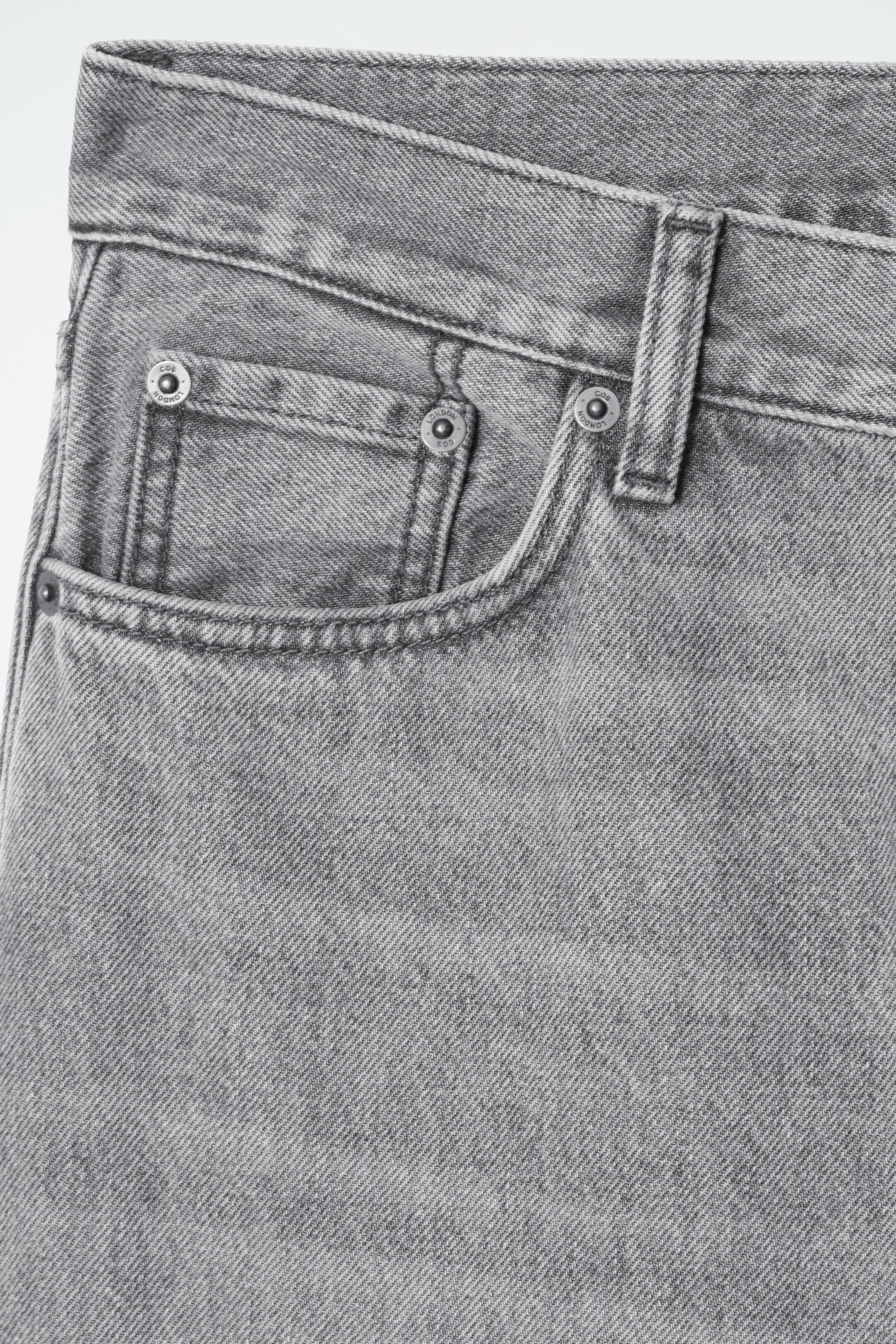 Agrandir l'image: JEAN DROIT FACADE - GRIS - FEMME | H&M CH 7