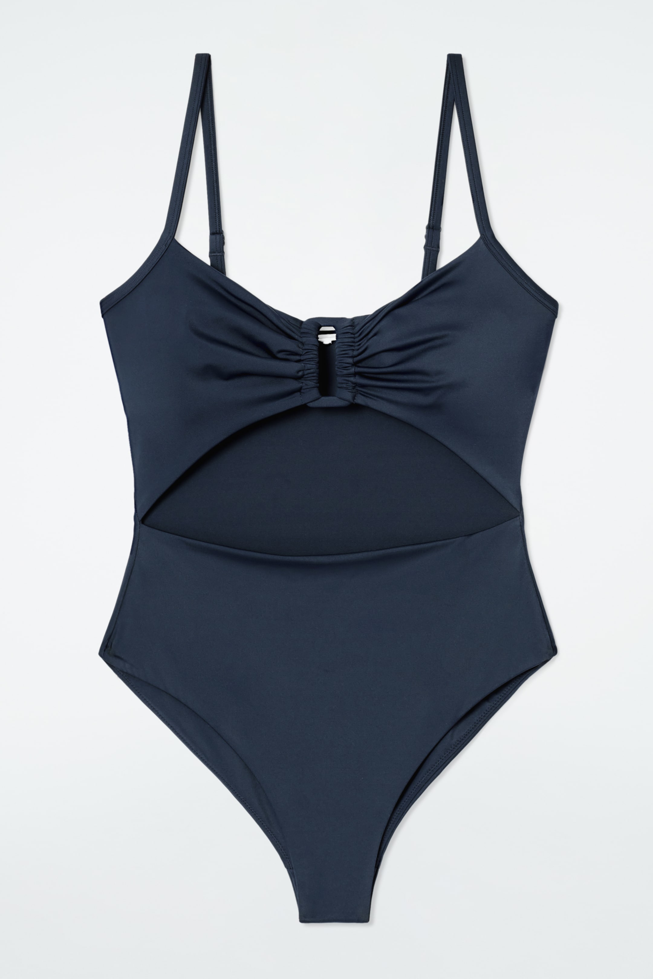 Ver imagen más grande: BAÑADOR CON ABERTURA Y HEBILLA - AZUL MARINO - MUJER | H&M ES 3