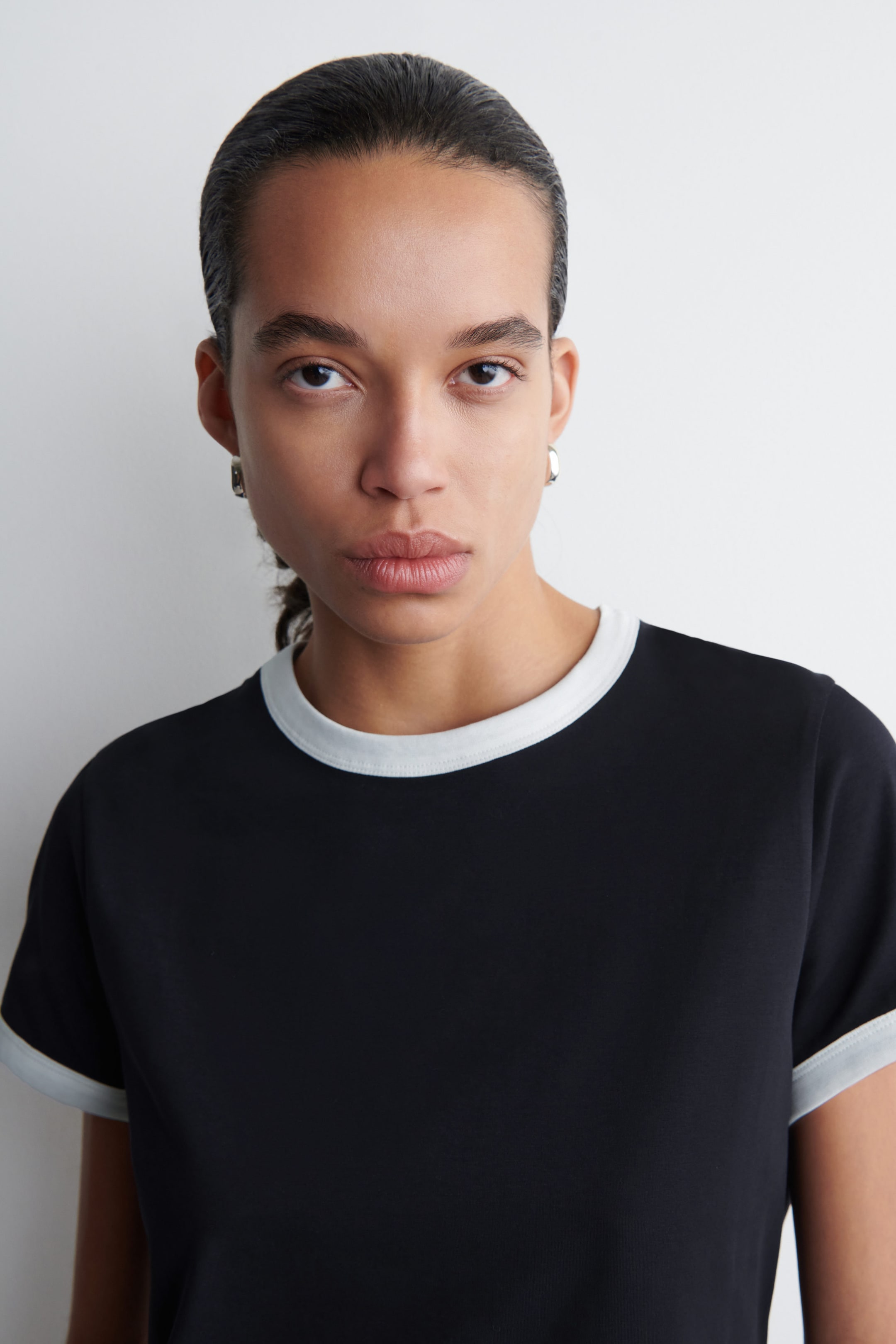 SHRUNKEN RINGER T-SHIRT
