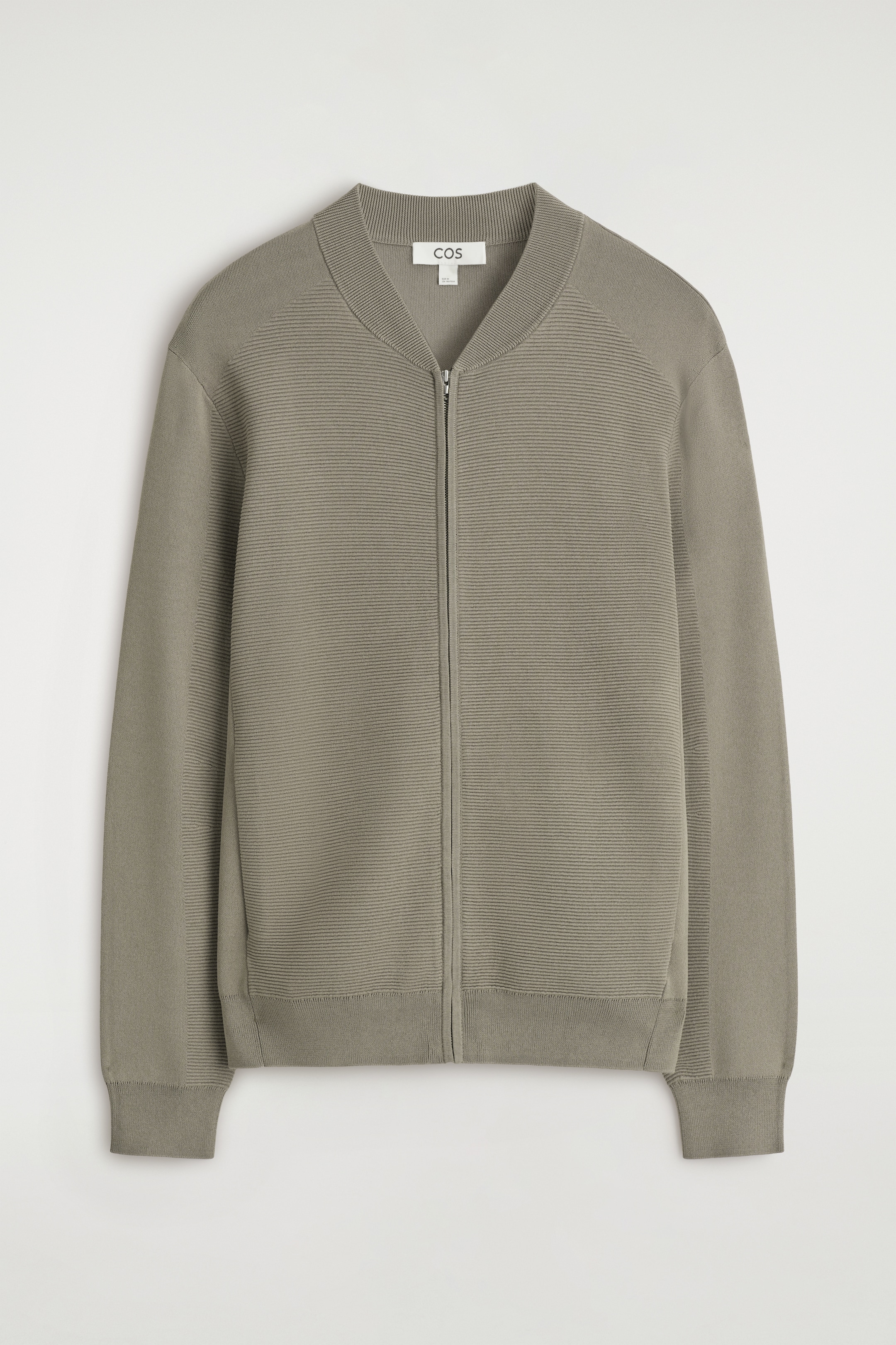 Agrandir l'image: BLOUSON EN MAILLE TEXTURÉE - CHAMPIGNON - HOMME | H&M BE 6