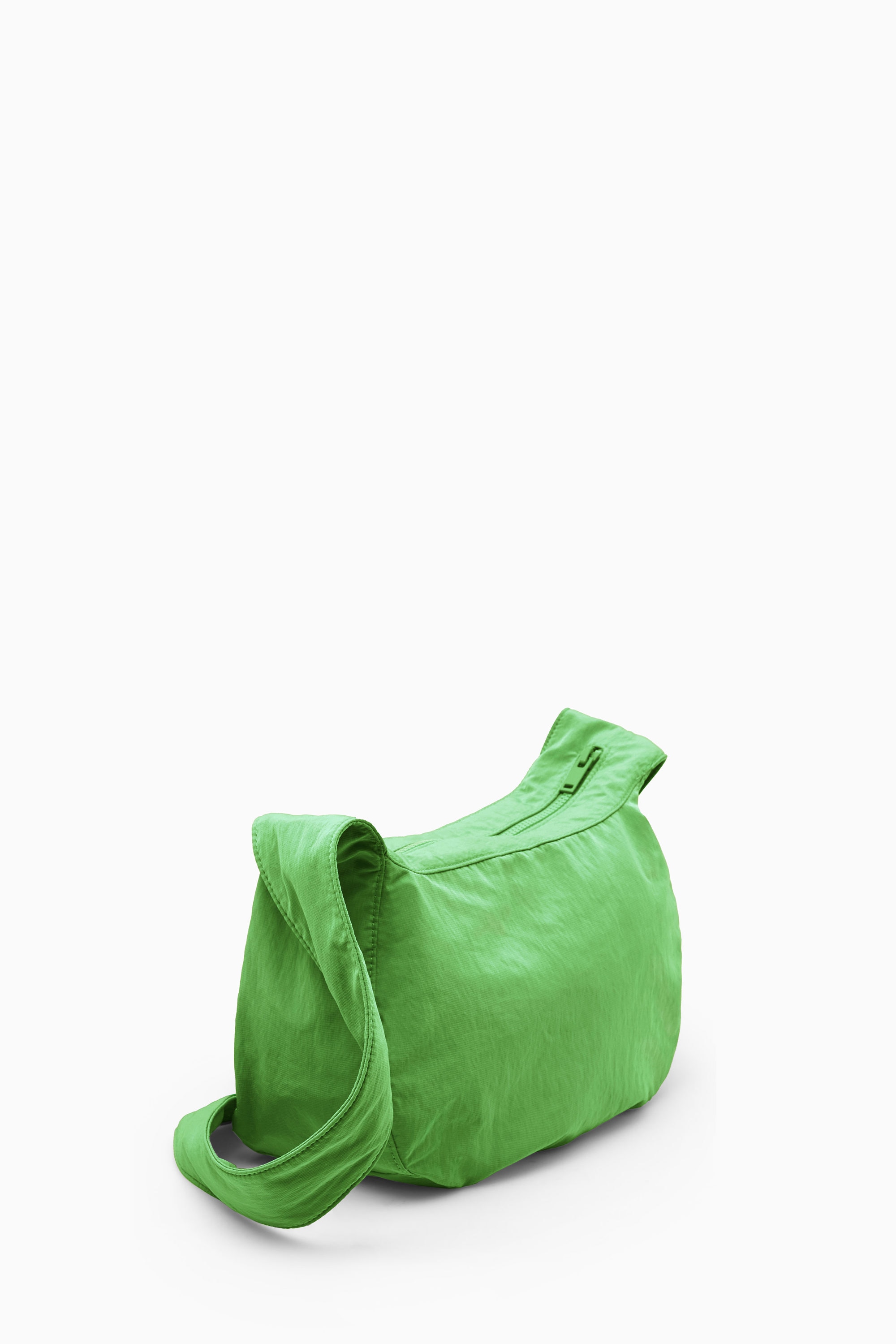 CROSSBODY SADDLE BAG - NYLON - GREEN | COS